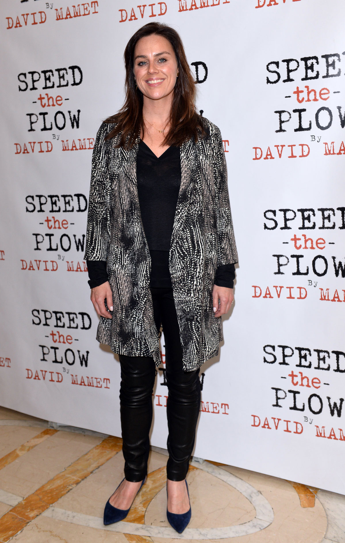 Jill Halfpenny attends Speed the Plow after party