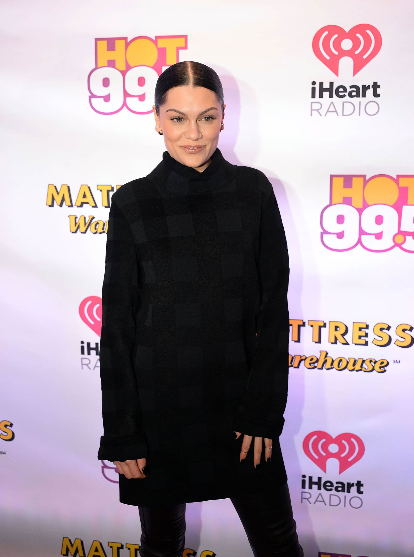 Jessie J attends HOT 99.5 Jingle Ball 2014