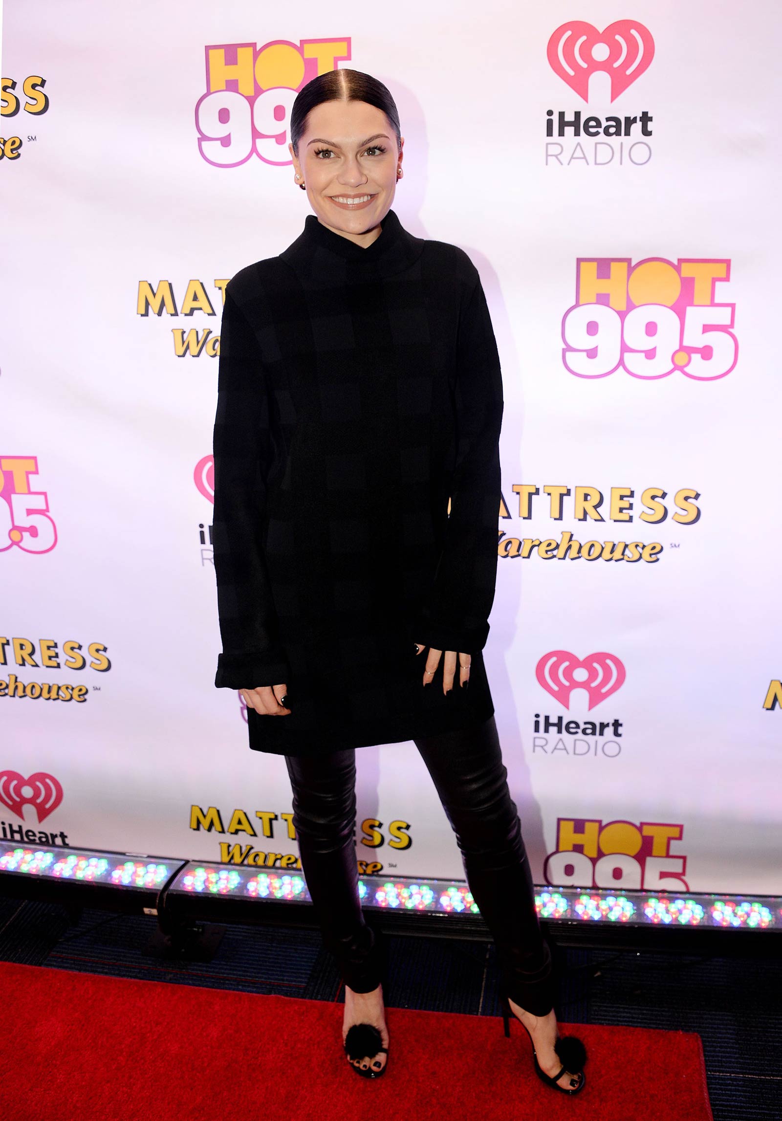 Jessie J attends HOT 99.5 Jingle Ball 2014