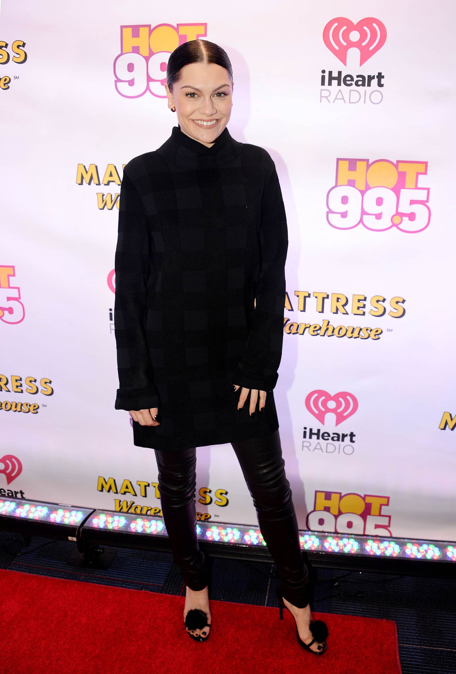 Jessie J attends HOT 99.5 Jingle Ball 2014