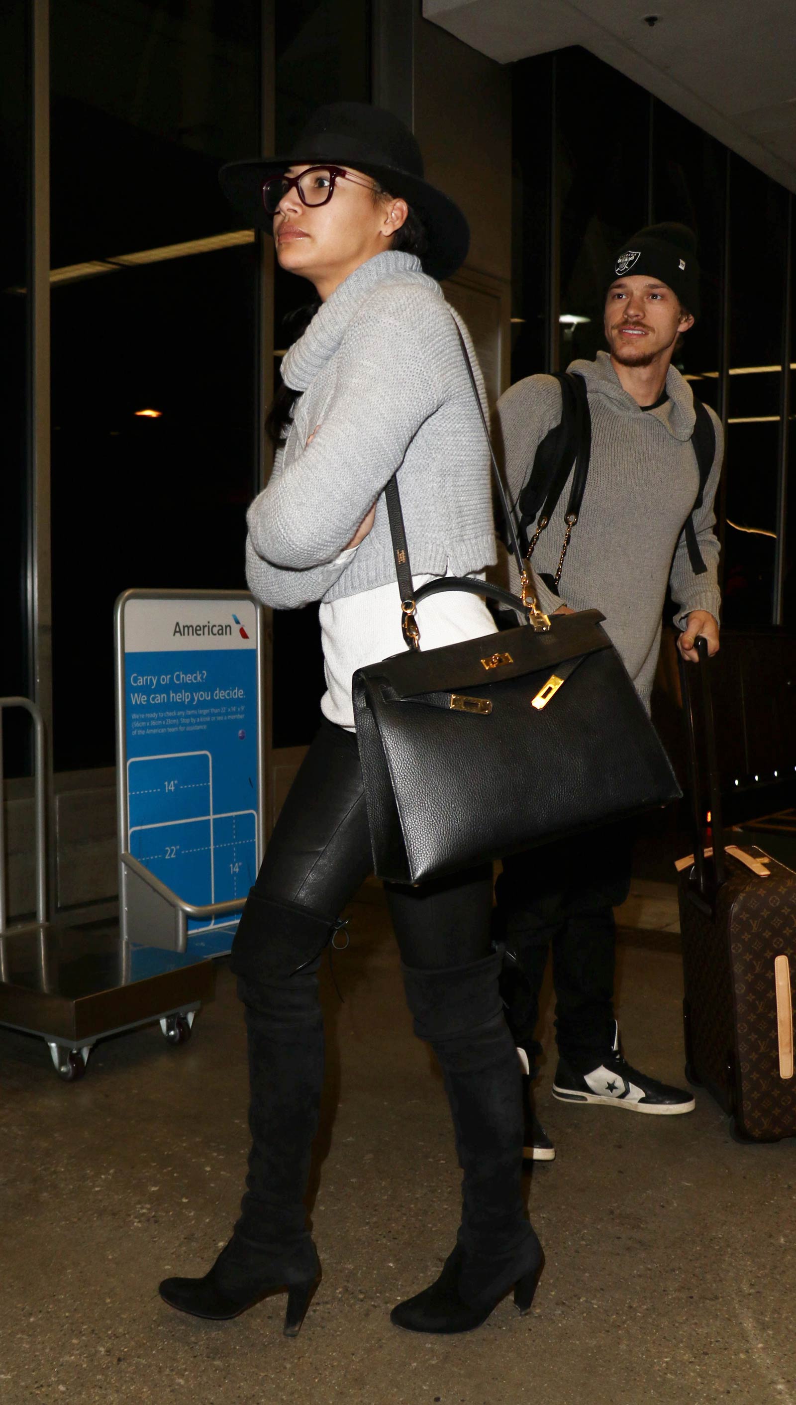 Naya Rivera at LAX