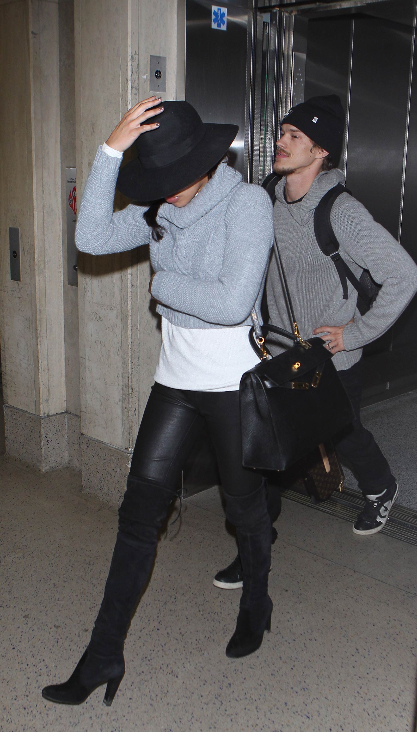 Naya Rivera at LAX