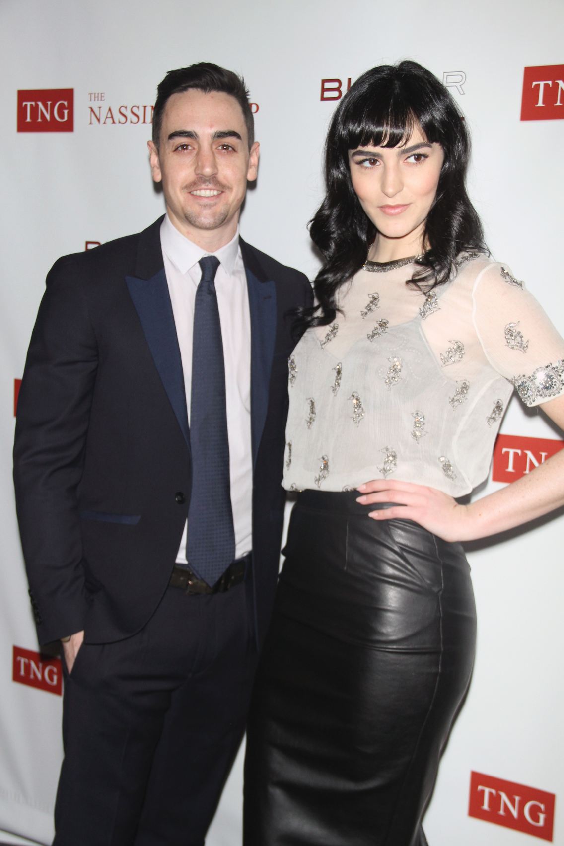 Ali Lohan hit the red carpet at the TNG Holiday Launch Celebration