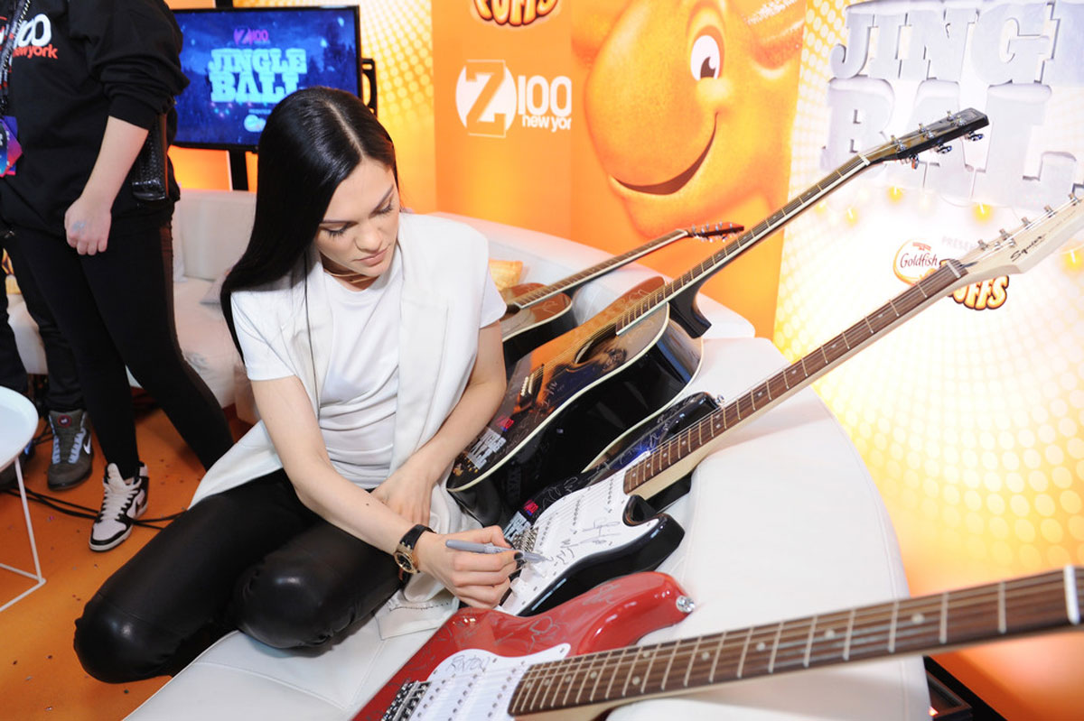 Jessie J attends Z100’s Jingle Ball