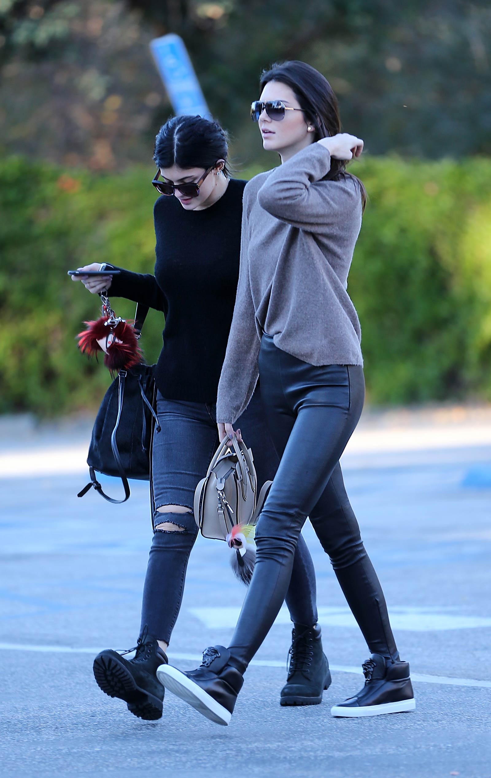 Kendall Jenner shopping in Beverly Hills