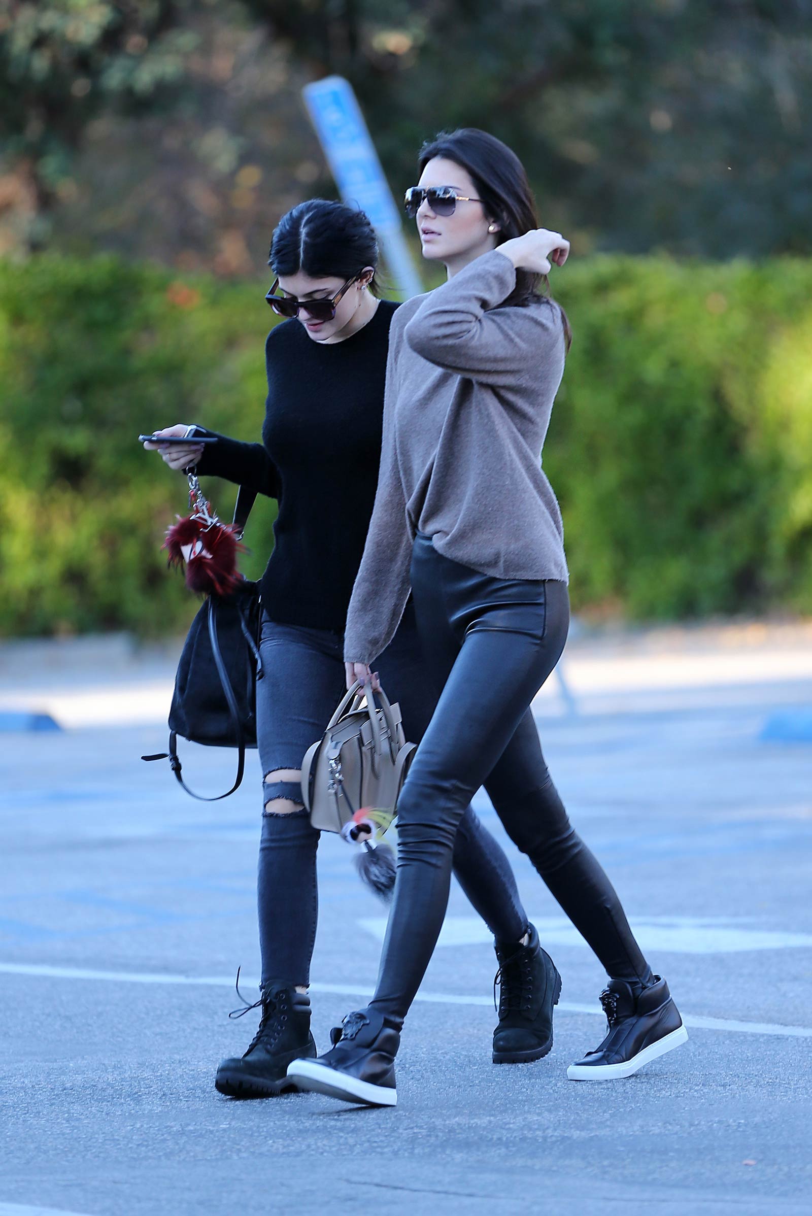 Kendall Jenner shopping in Beverly Hills