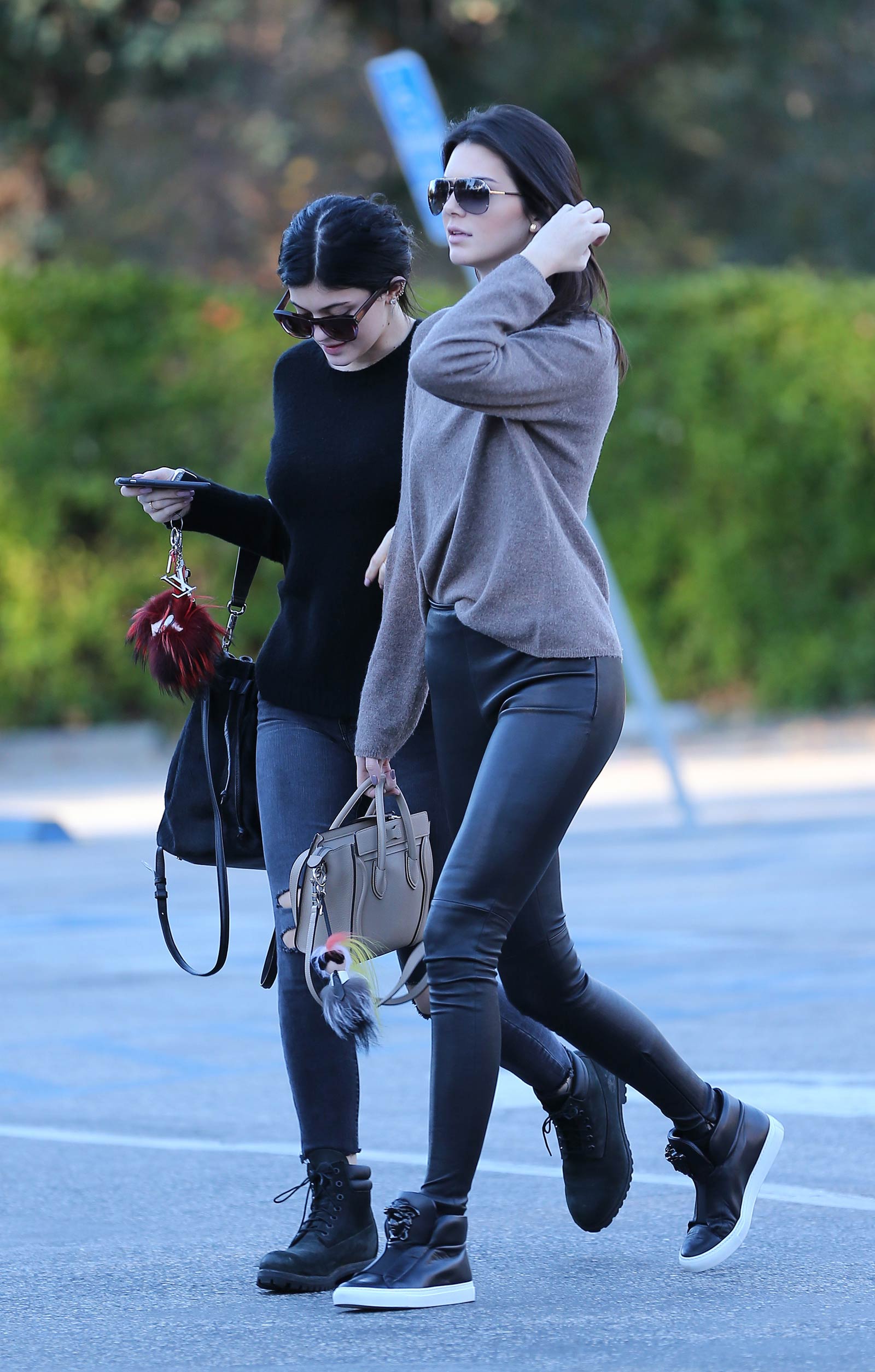 Kendall Jenner shopping in Beverly Hills