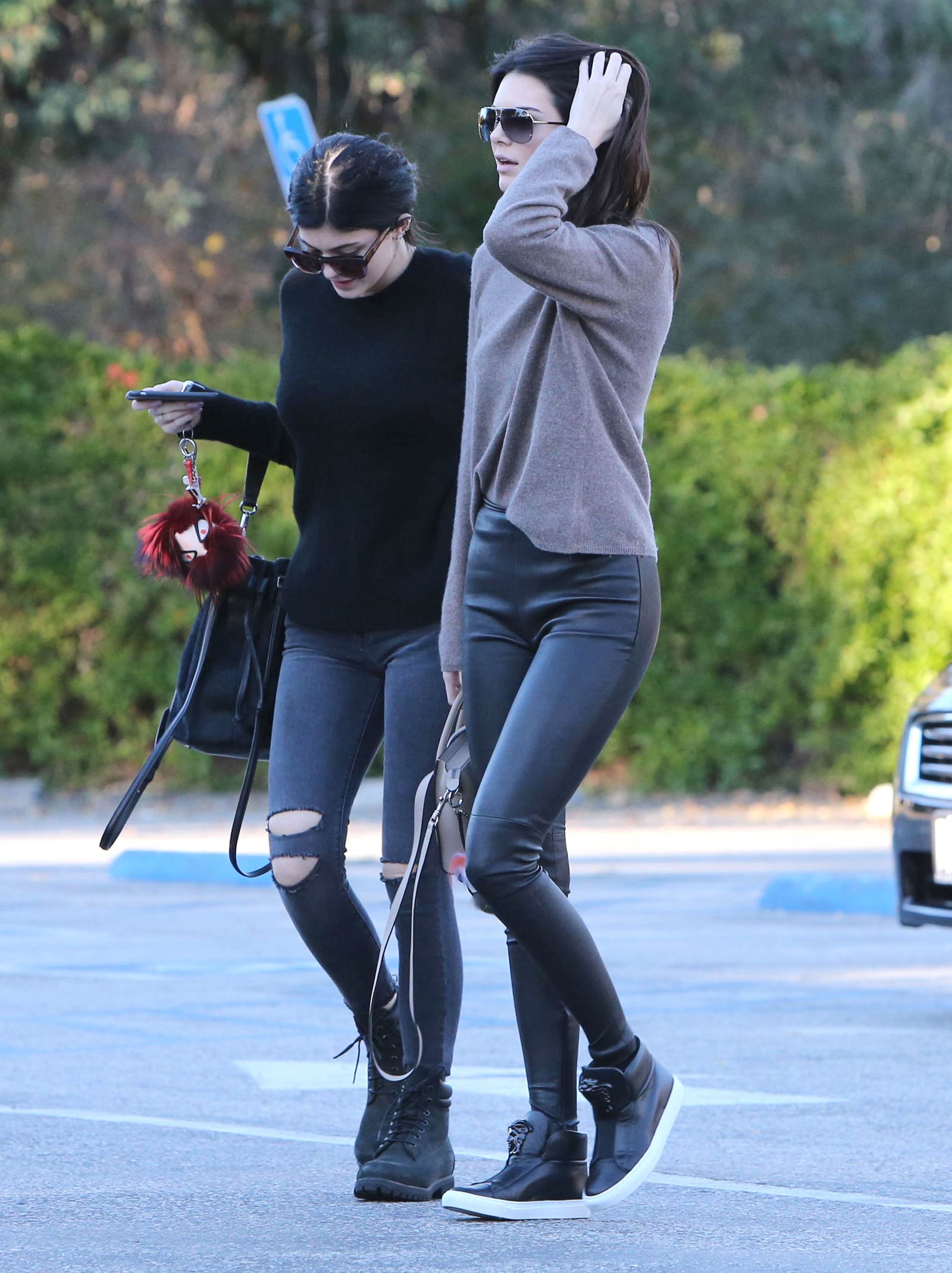 Kendall Jenner shopping in Beverly Hills