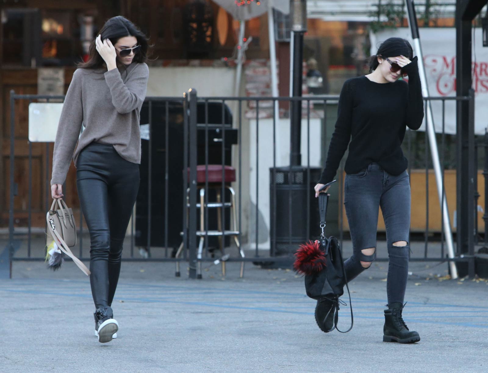 Kendall Jenner shopping in Beverly Hills