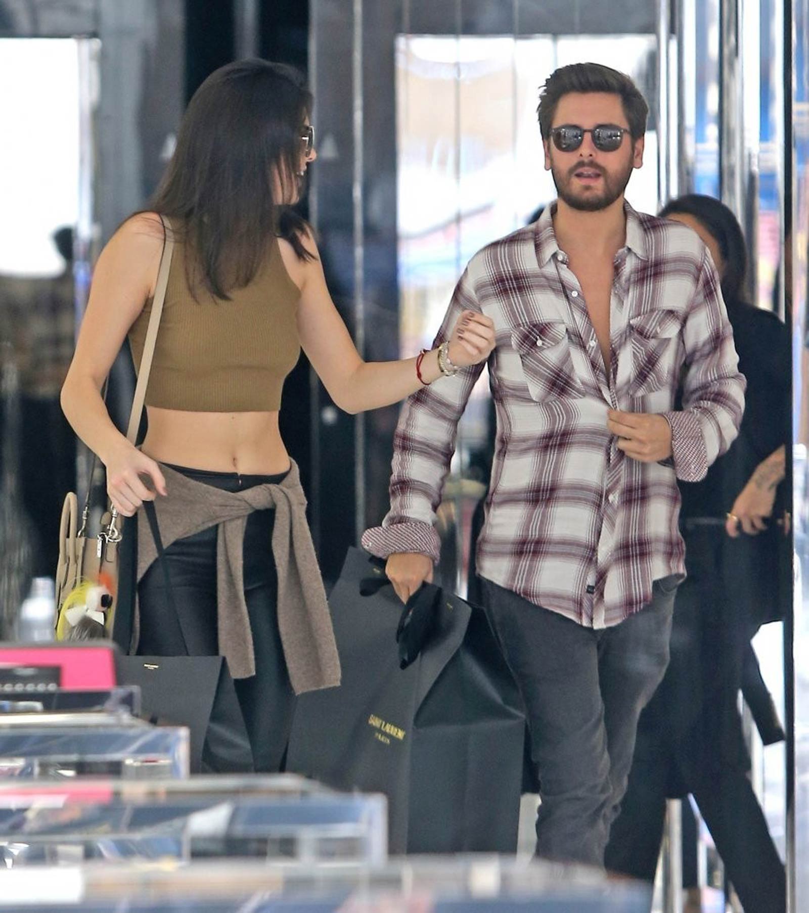 Kendall Jenner shopping in Beverly Hills