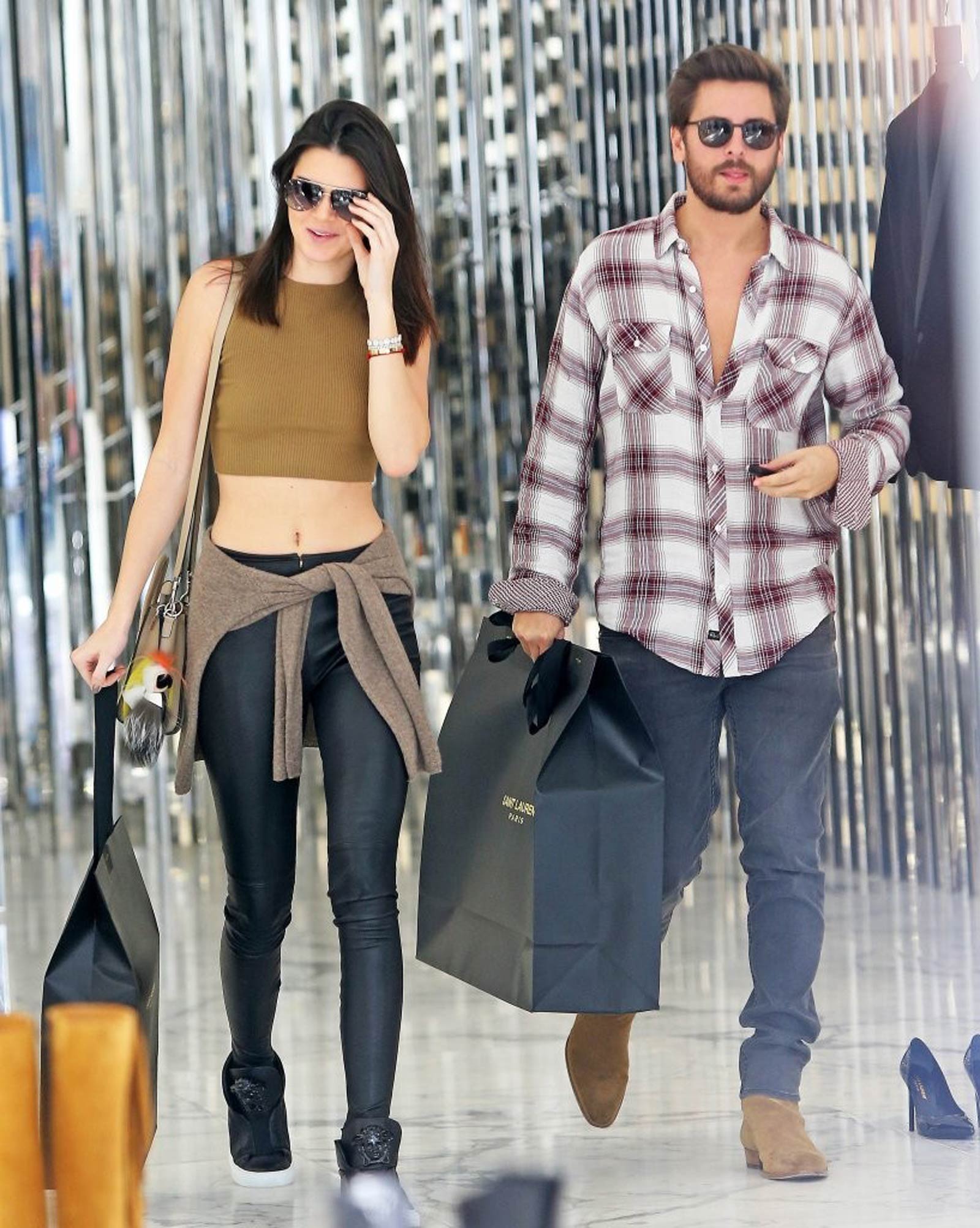 Kendall Jenner shopping in Beverly Hills