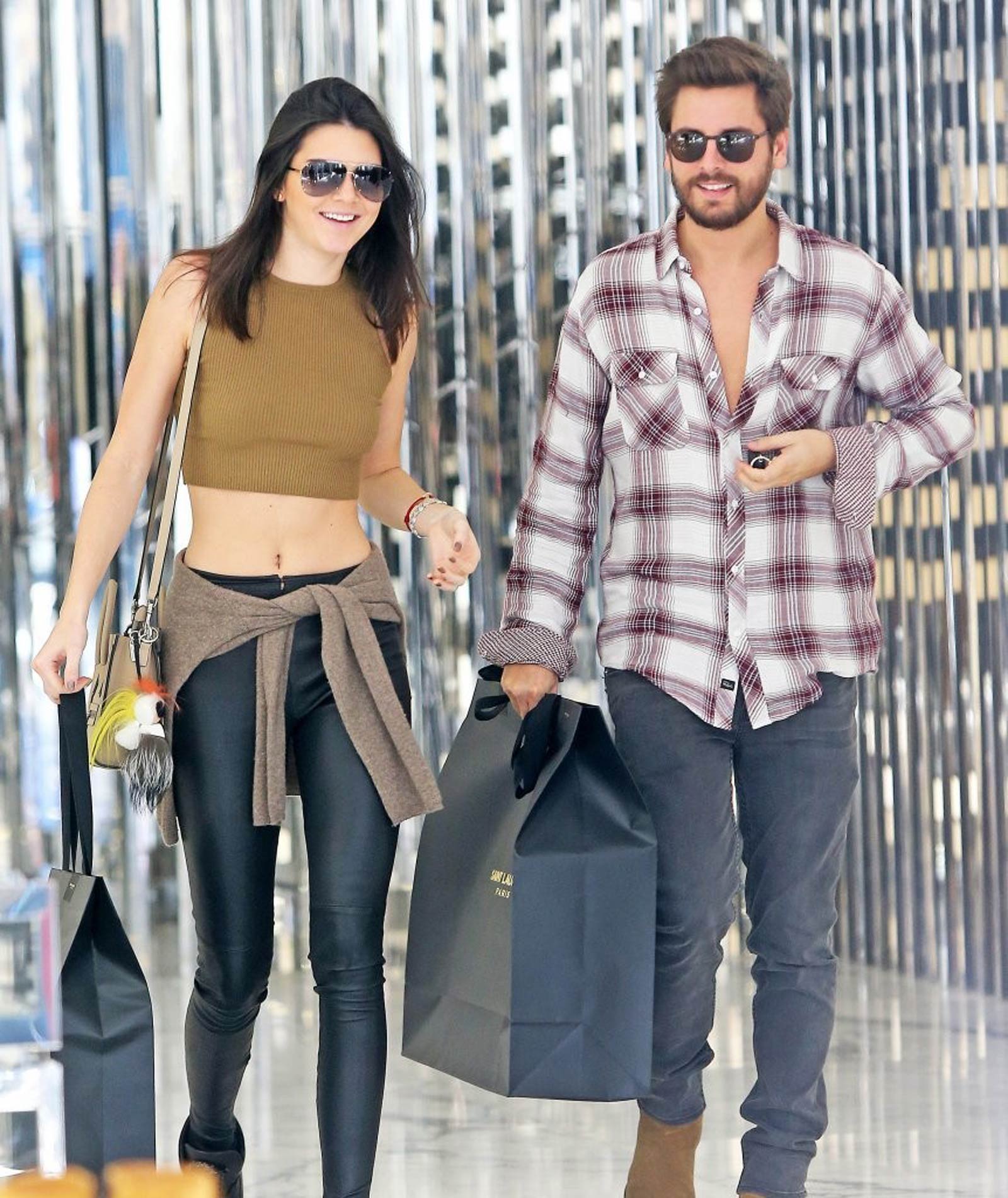 Kendall Jenner shopping in Beverly Hills