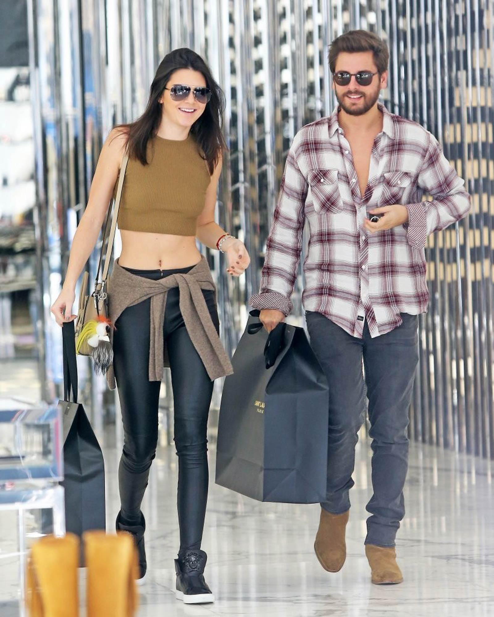 Kendall Jenner shopping in Beverly Hills