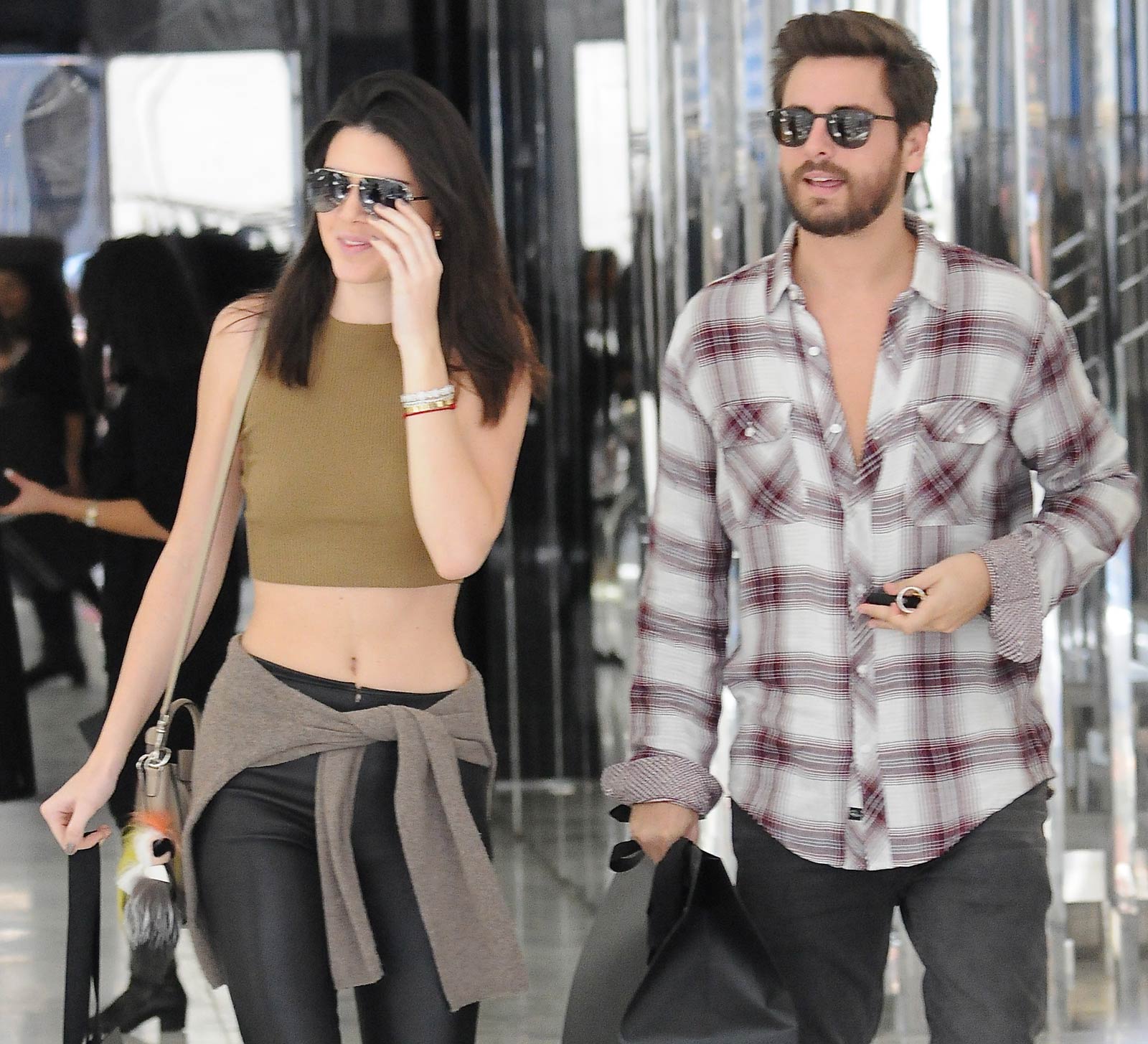 Kendall Jenner shopping in Beverly Hills