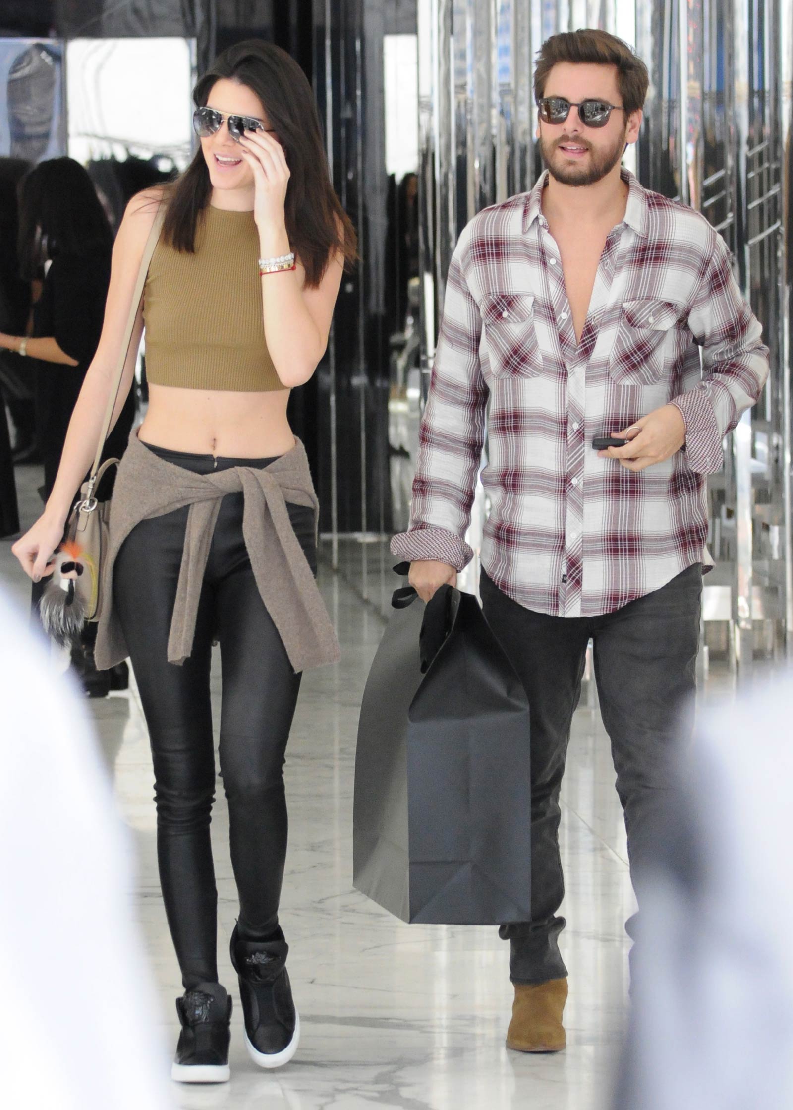 Kendall Jenner shopping in Beverly Hills