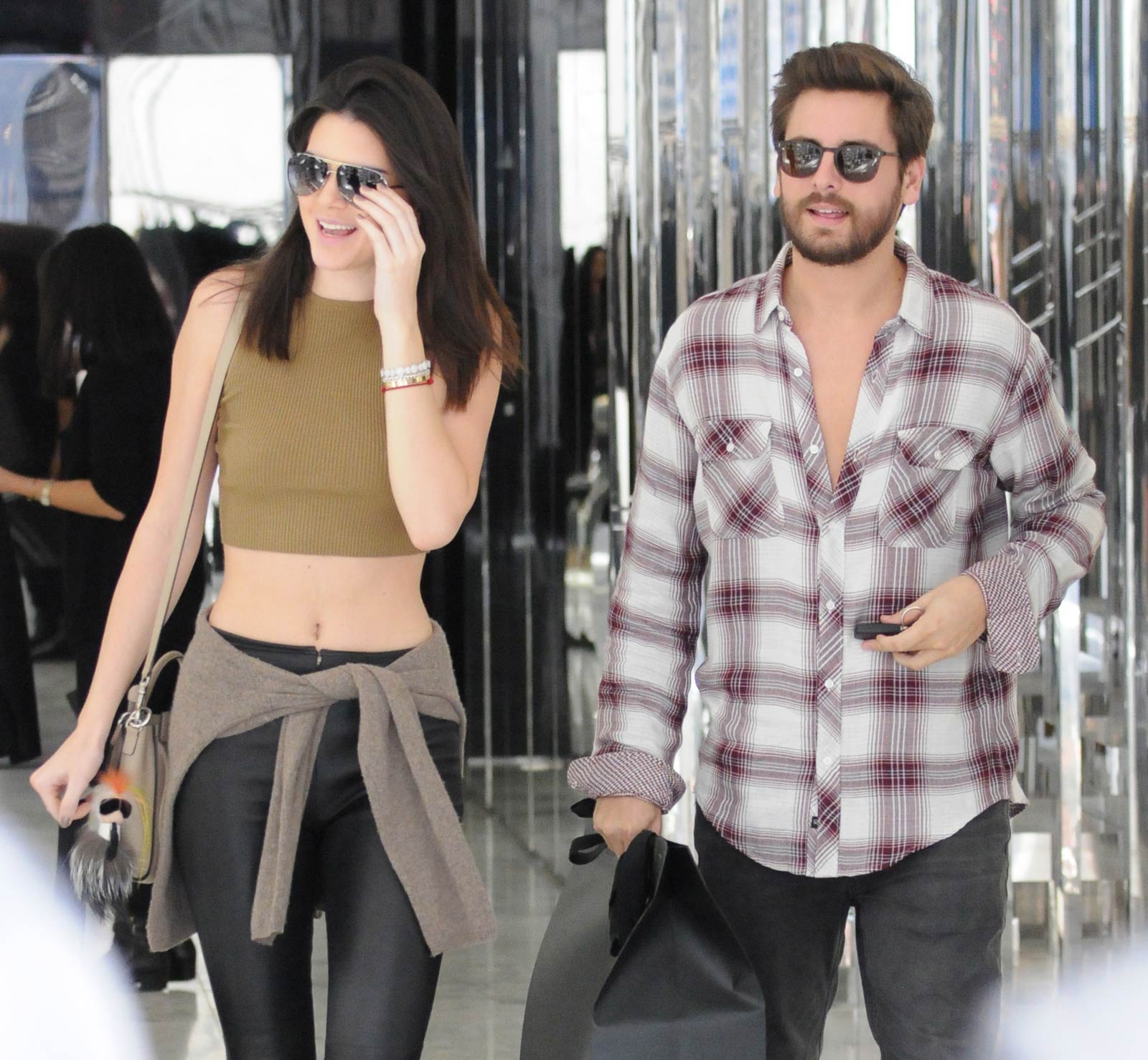 Kendall Jenner shopping in Beverly Hills