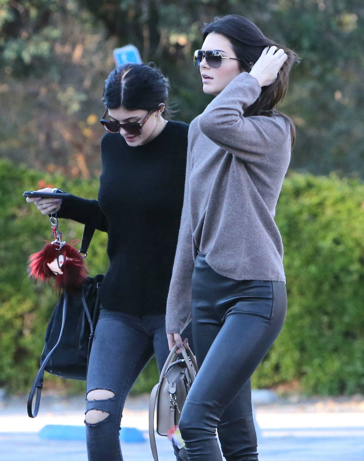 Kendall Jenner shopping in Beverly Hills