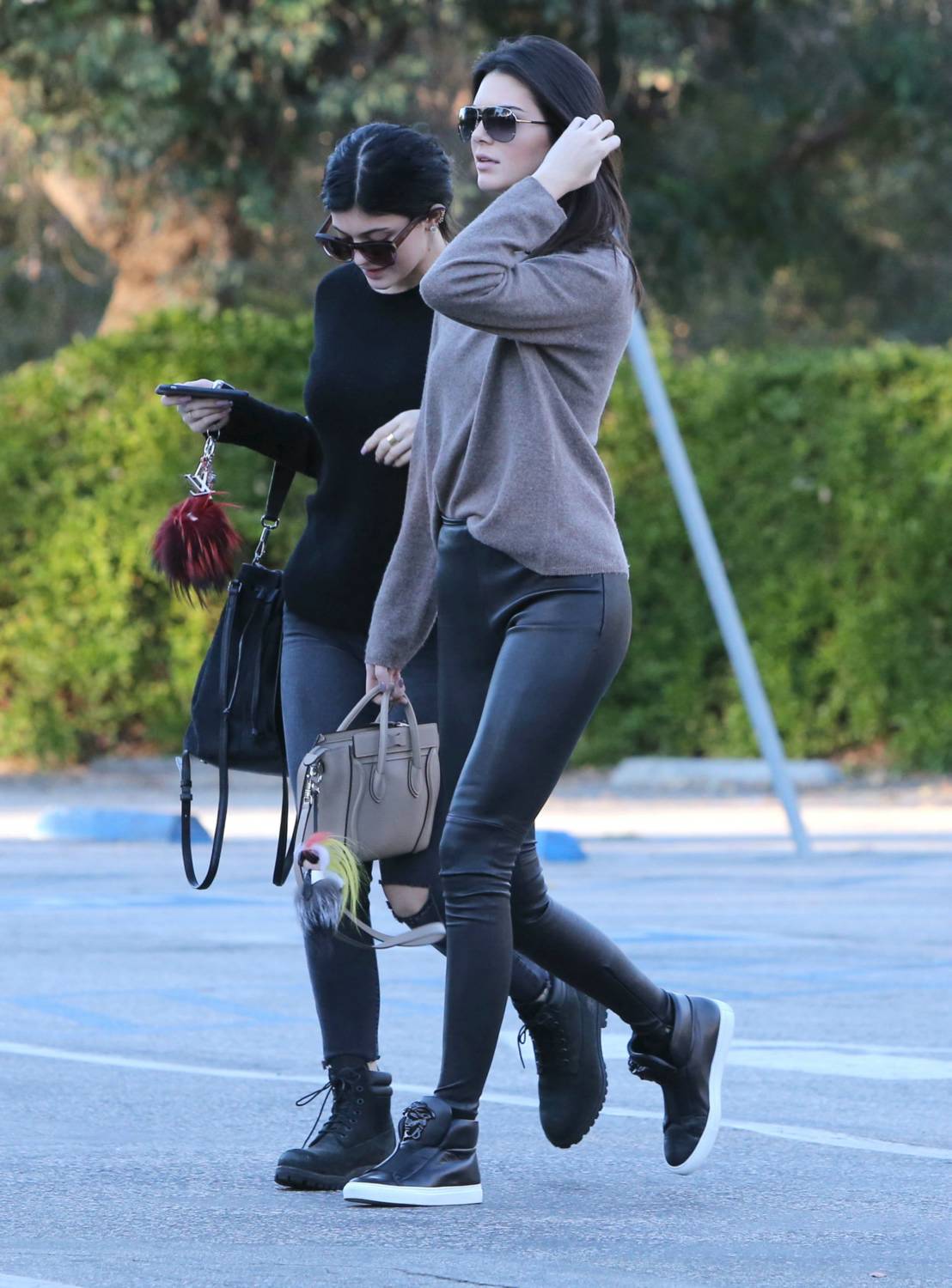 Kendall Jenner shopping in Beverly Hills