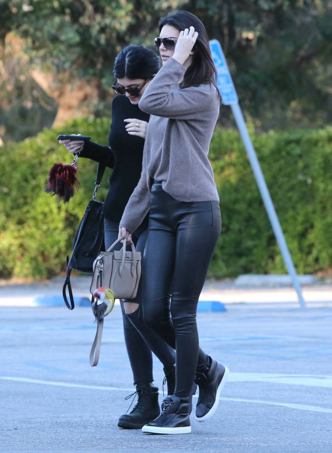 Kendall Jenner shopping in Beverly Hills