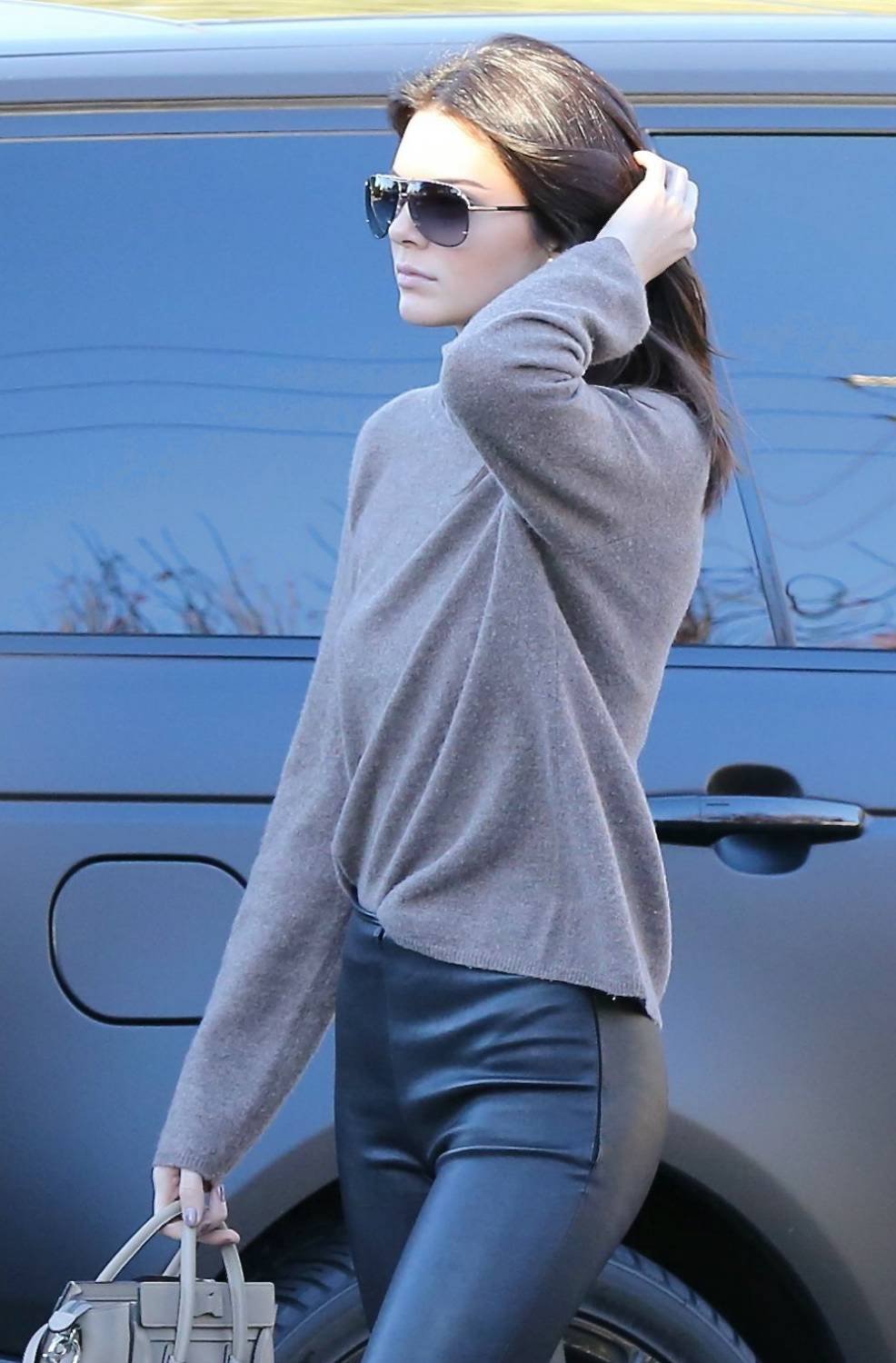 Kendall Jenner shopping in Beverly Hills