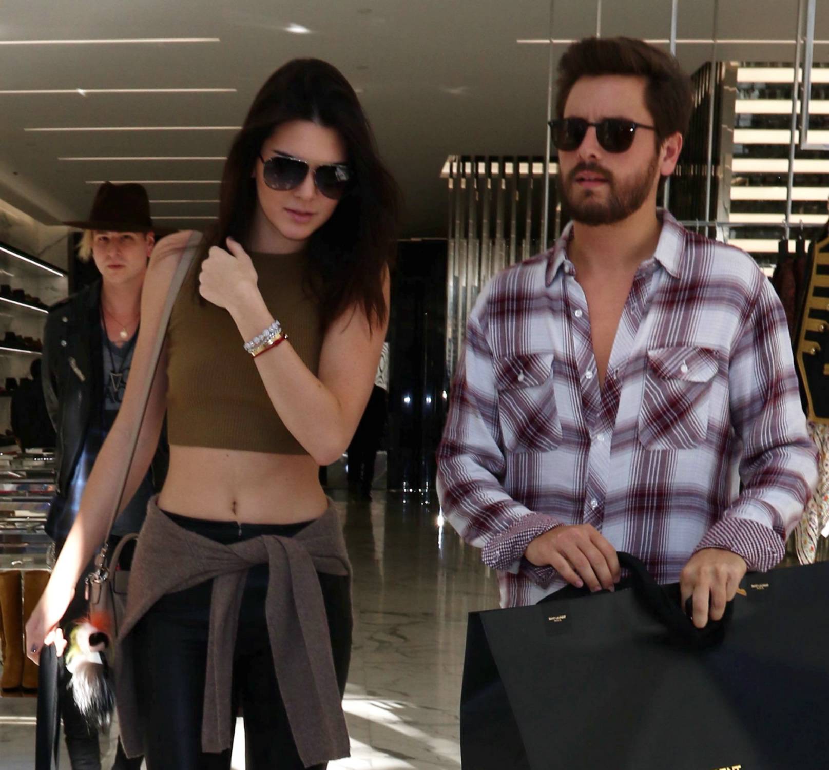 Kendall Jenner shopping in Beverly Hills