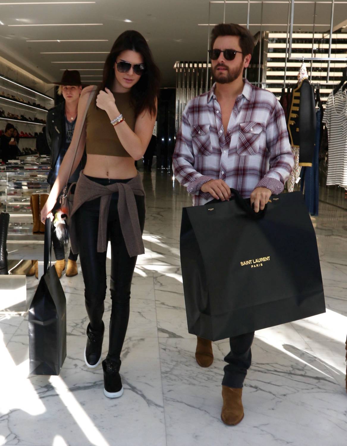 Kendall Jenner shopping in Beverly Hills