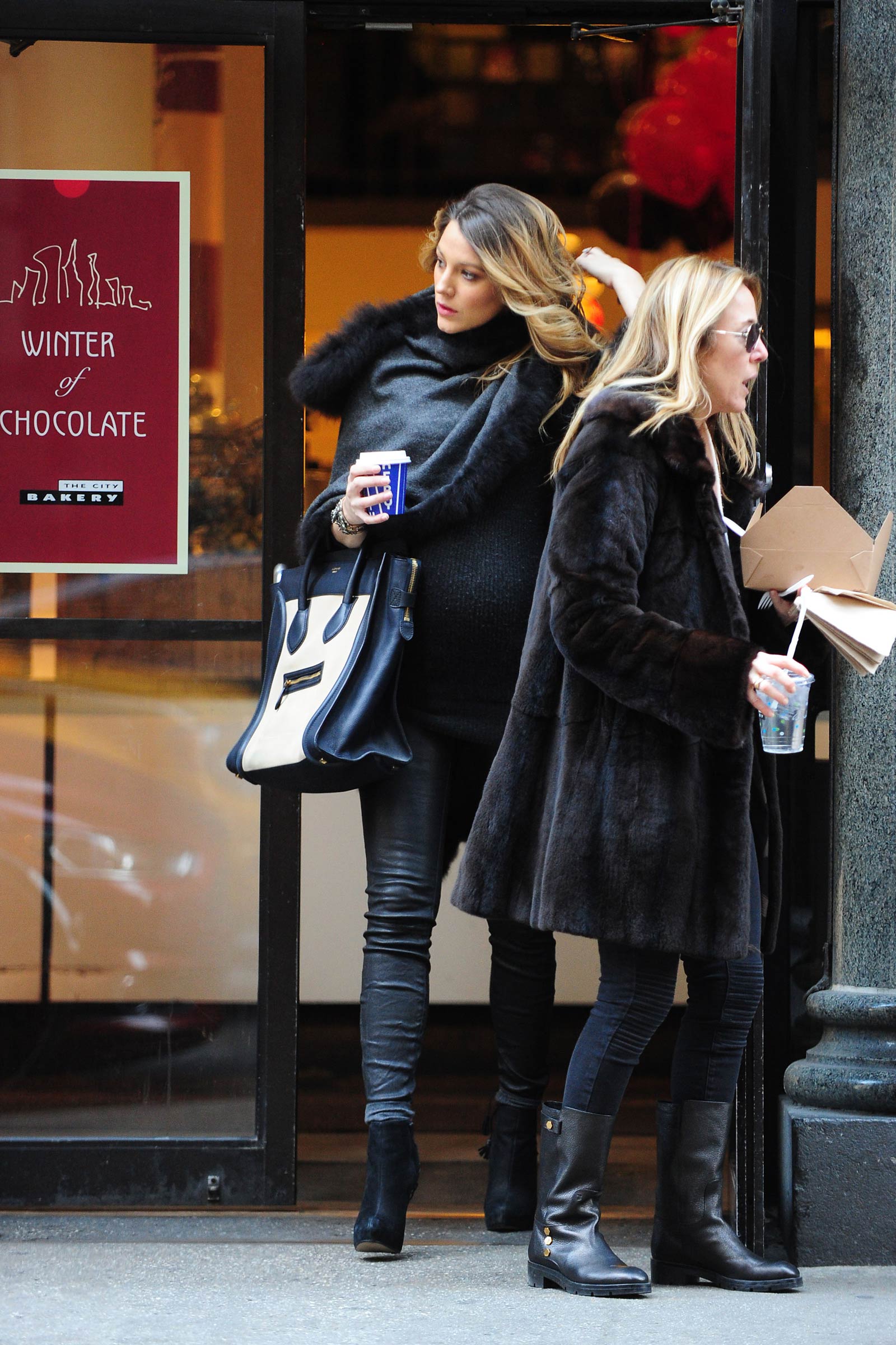 Blake Lively out in NY