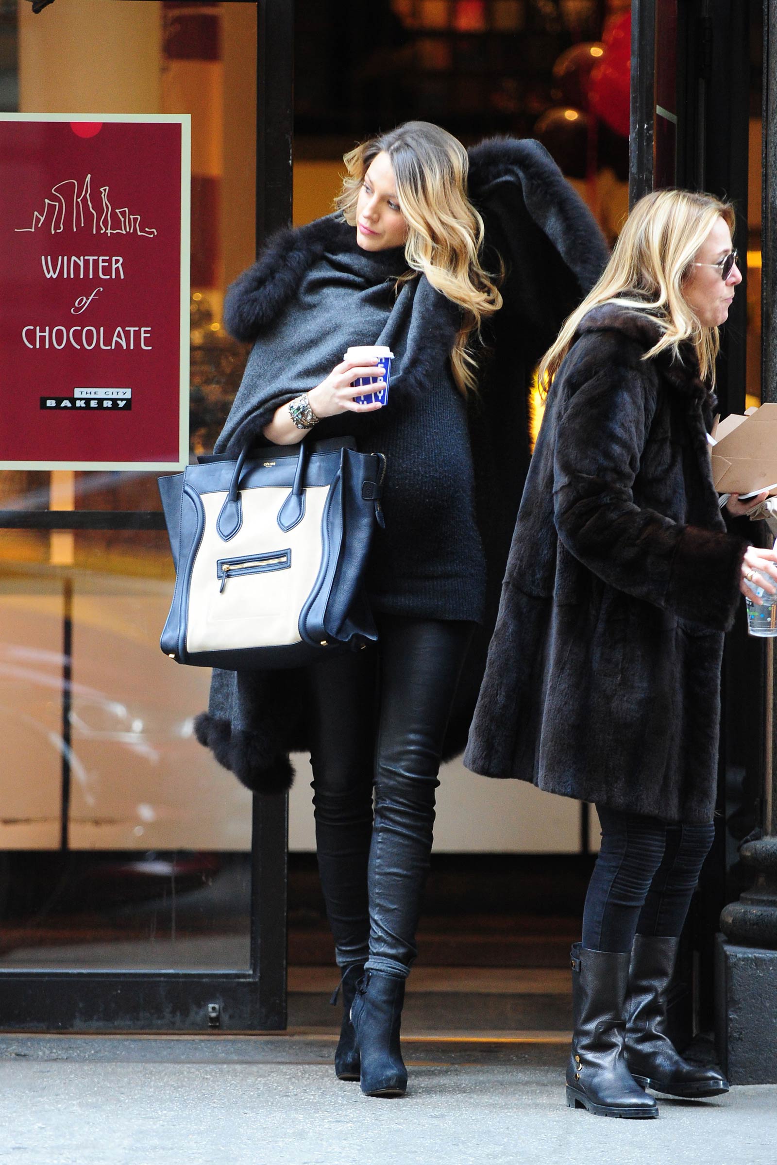 Blake Lively out in NY