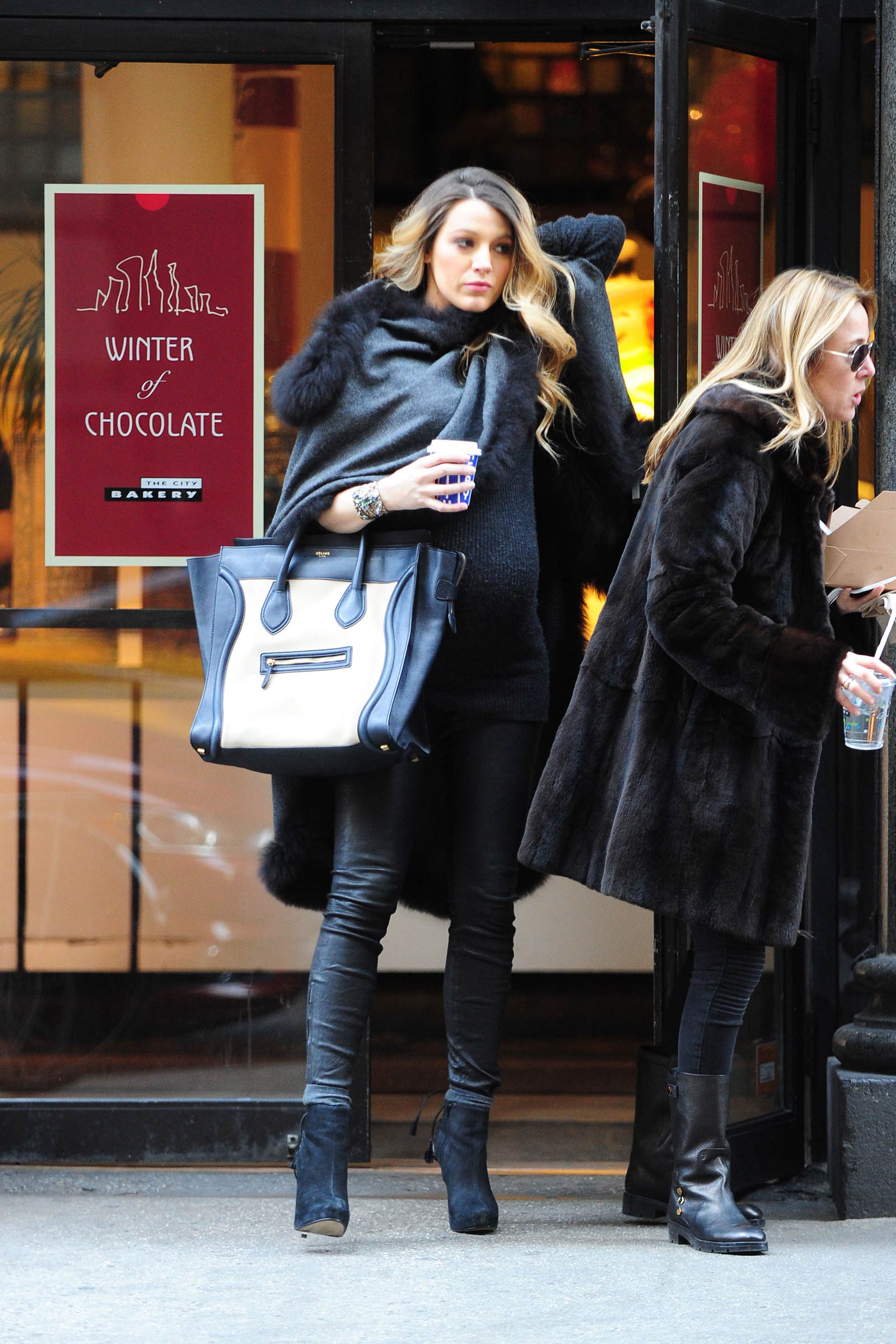 Blake Lively out in NY