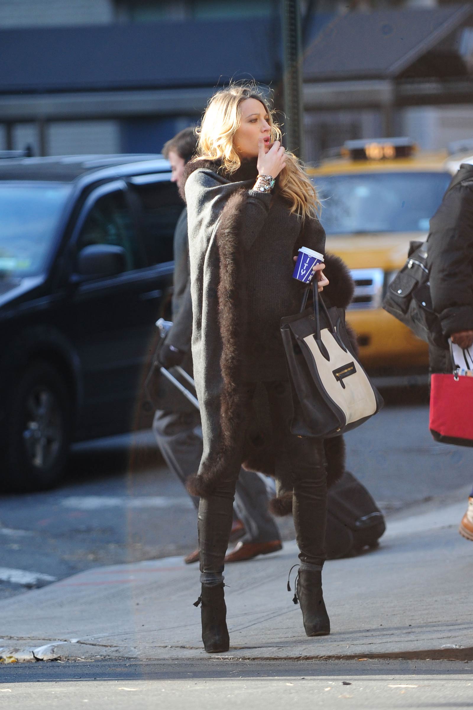 Blake Lively out in NY