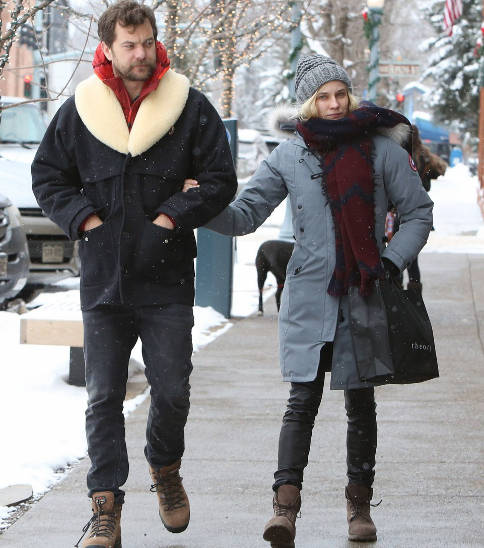 Diane Kruger strolls in Aspen