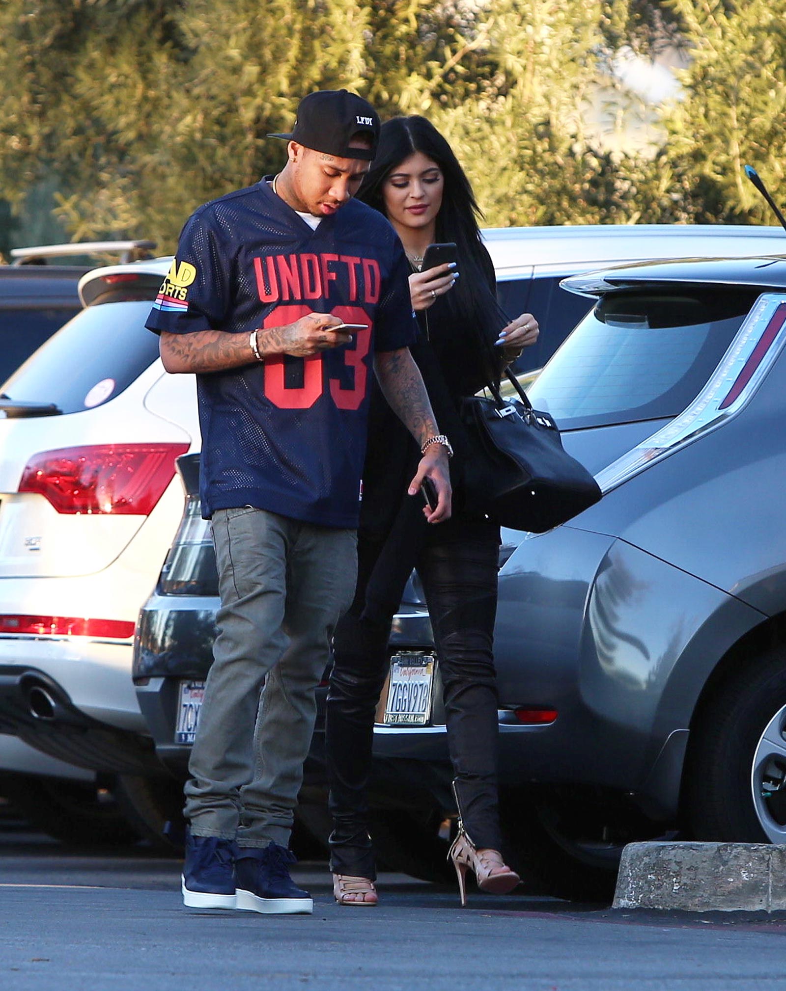 Kylie Jenner out for Lunch in Calabasas