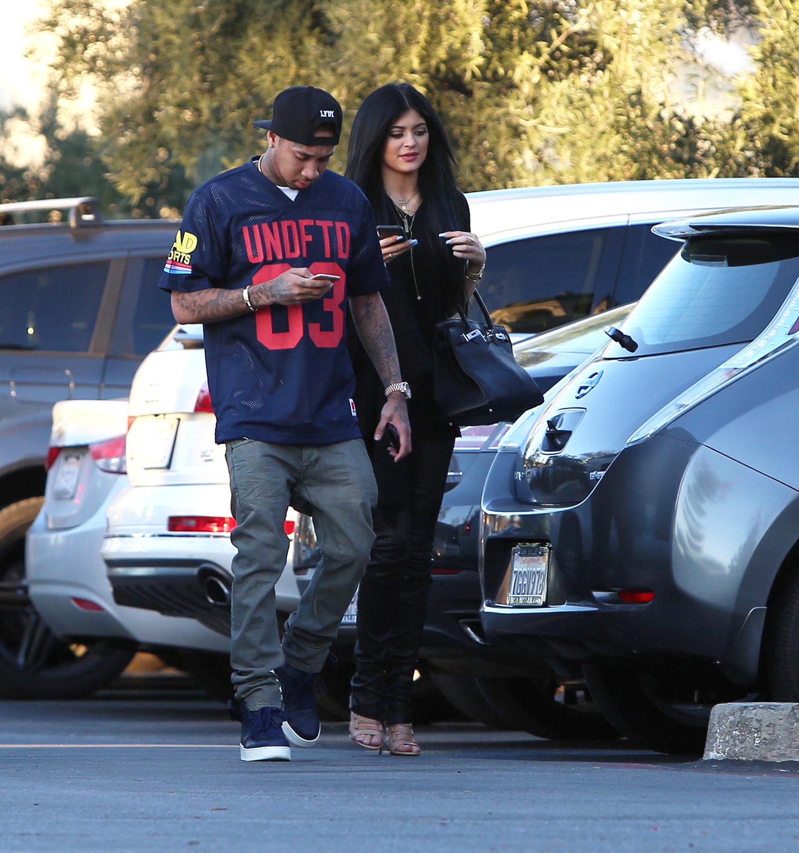 Kylie Jenner out for Lunch in Calabasas