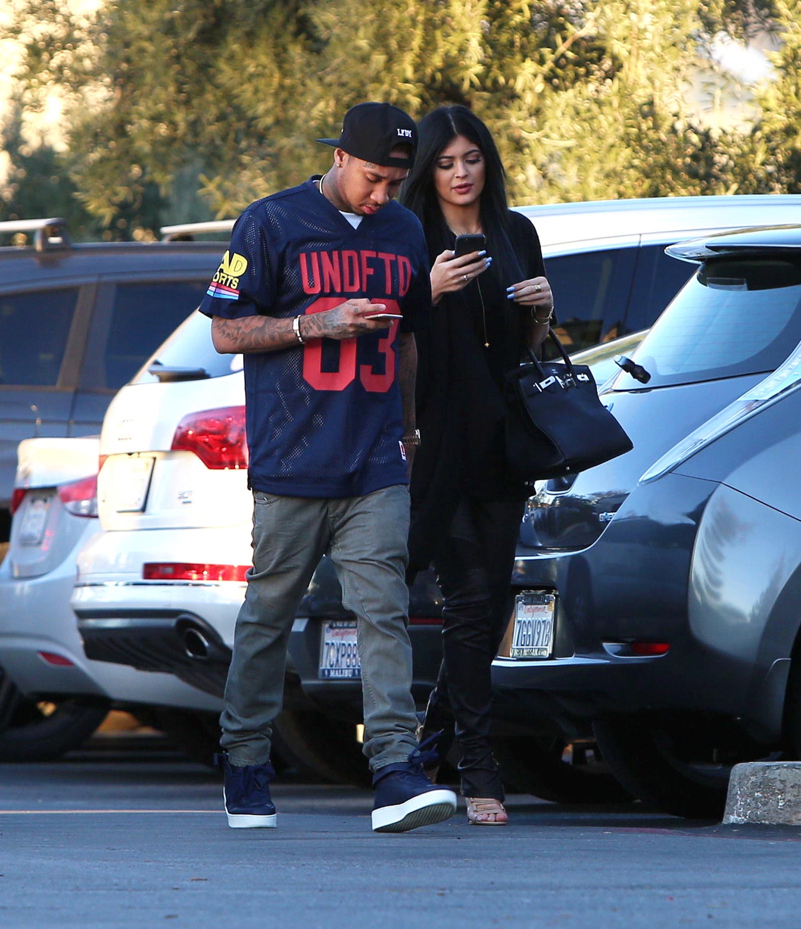 Kylie Jenner out for Lunch in Calabasas