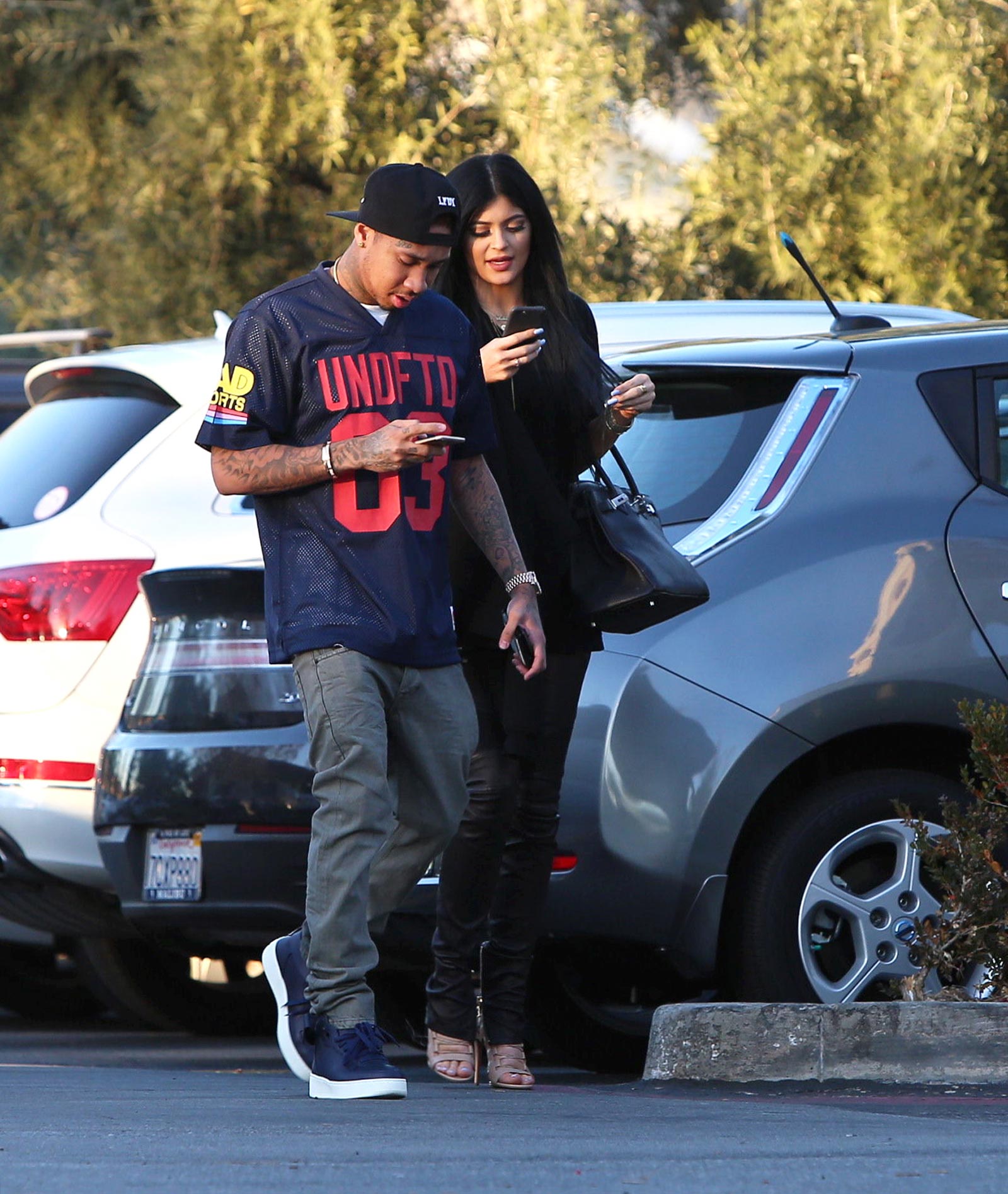 Kylie Jenner out for Lunch in Calabasas