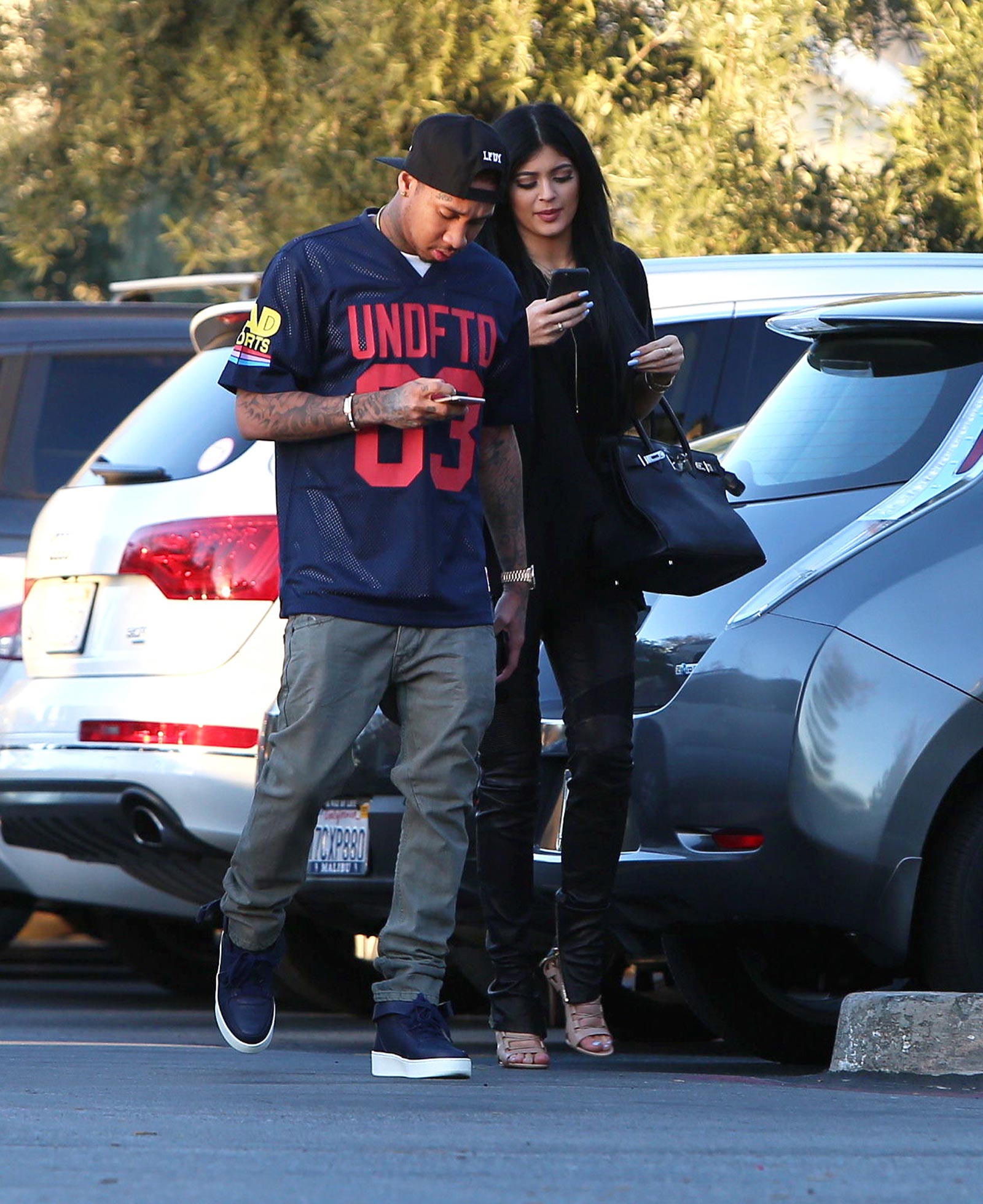 Kylie Jenner out for Lunch in Calabasas