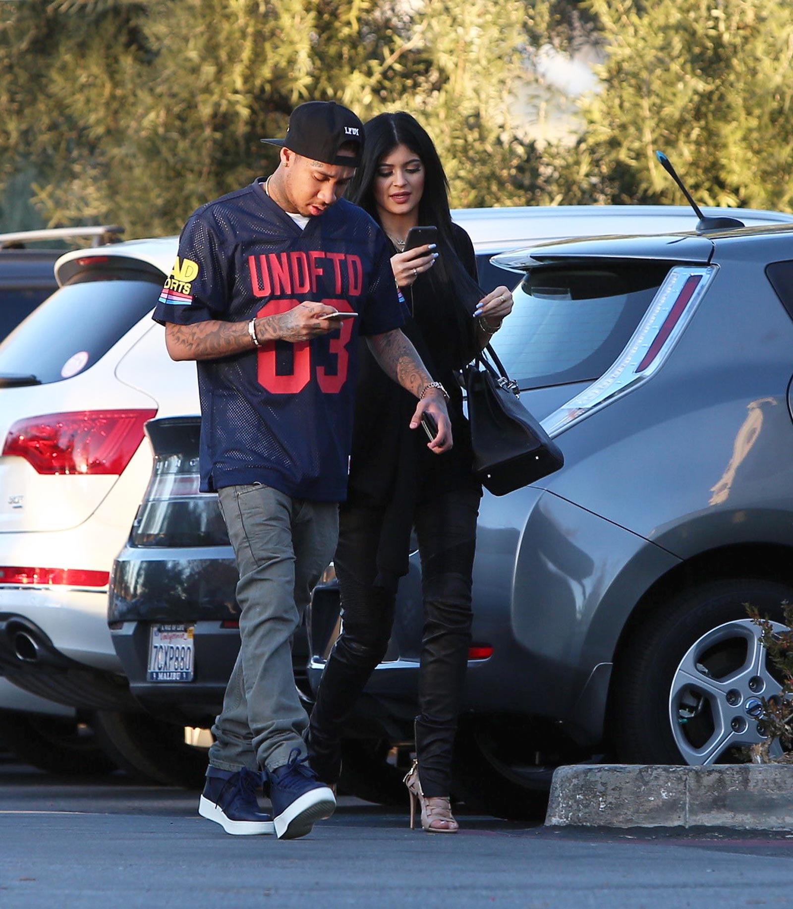 Kylie Jenner out for Lunch in Calabasas