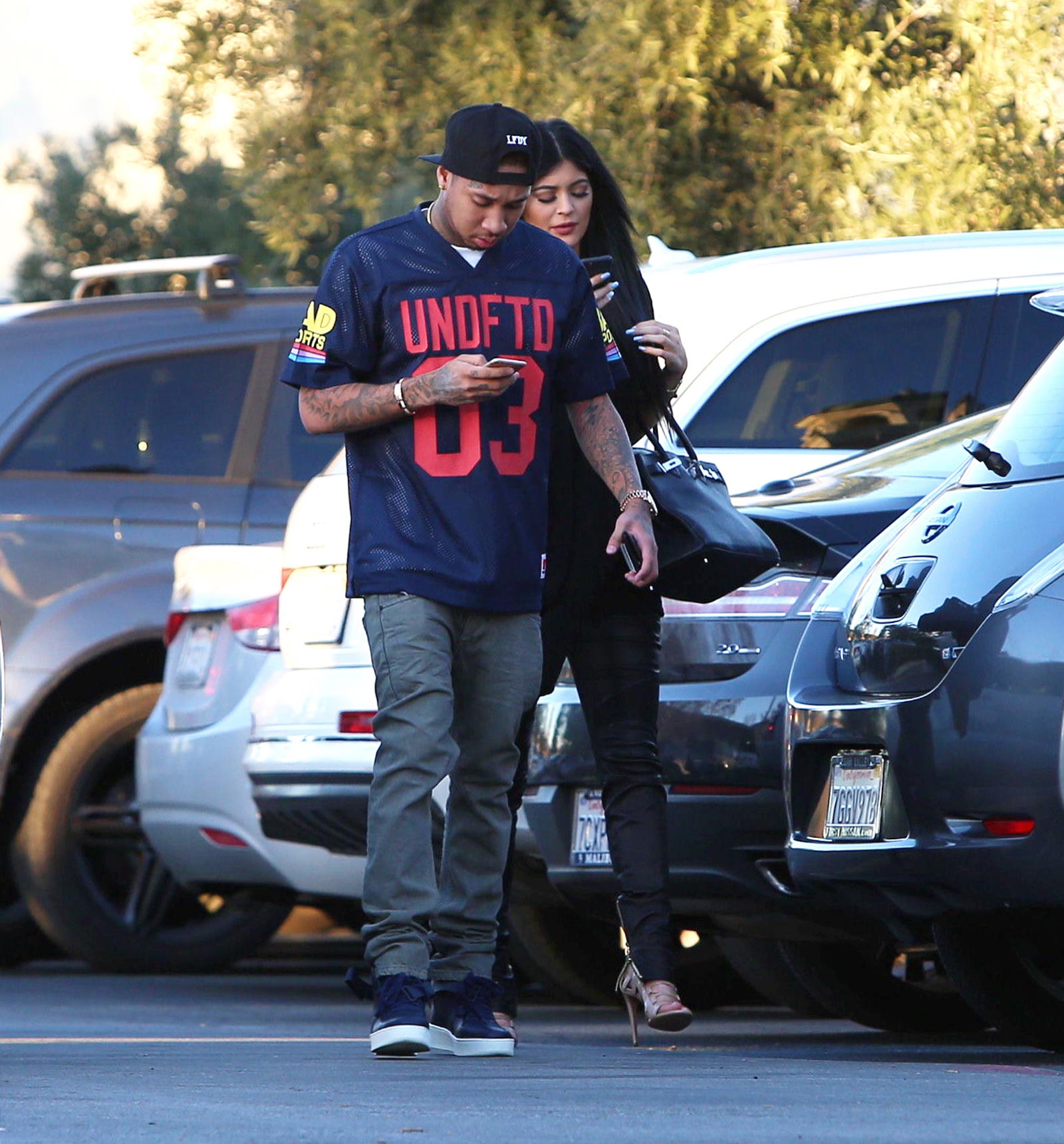 Kylie Jenner out for Lunch in Calabasas