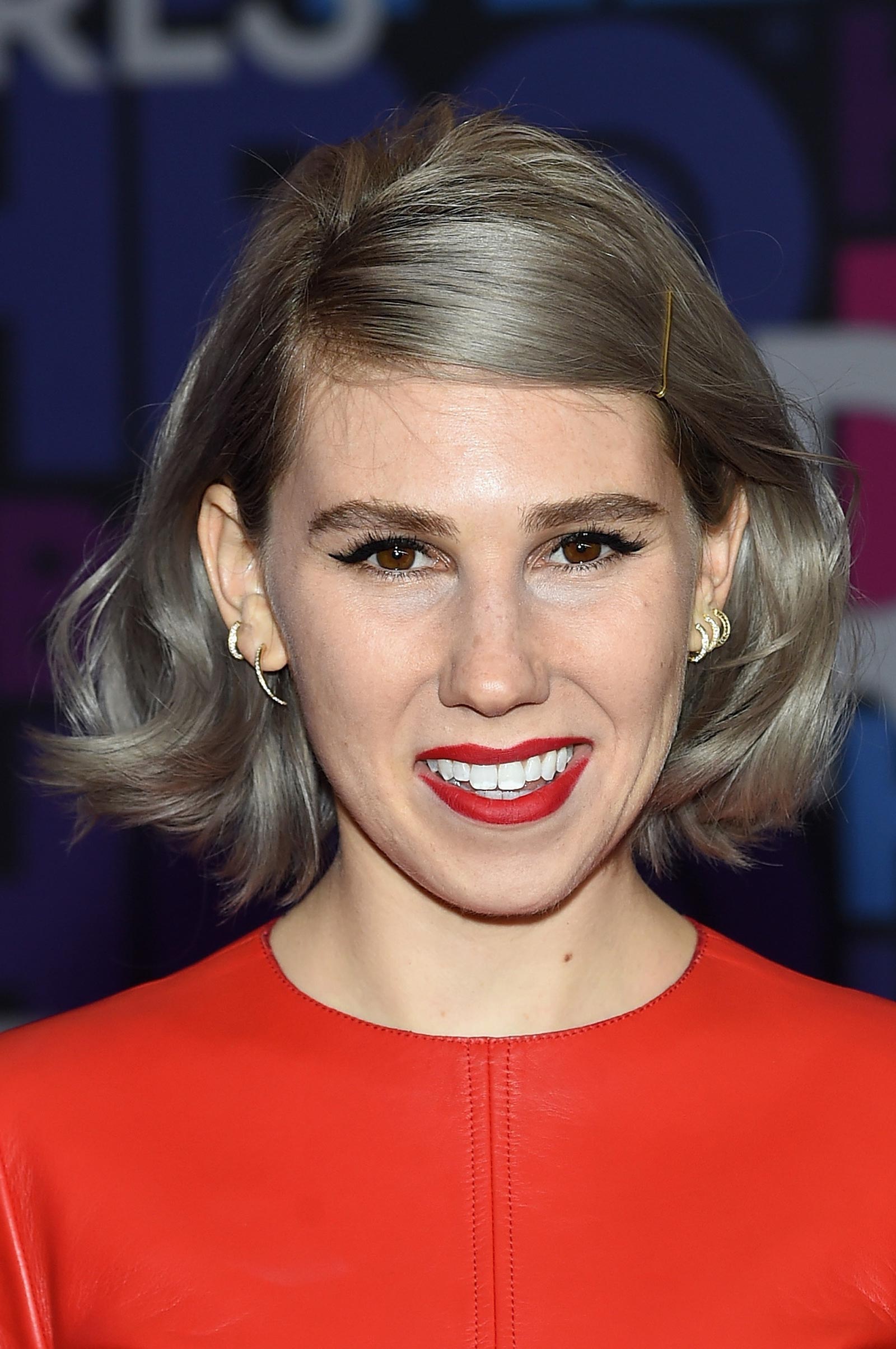 Zosia Mamet attends the fourth season premiere of Girls