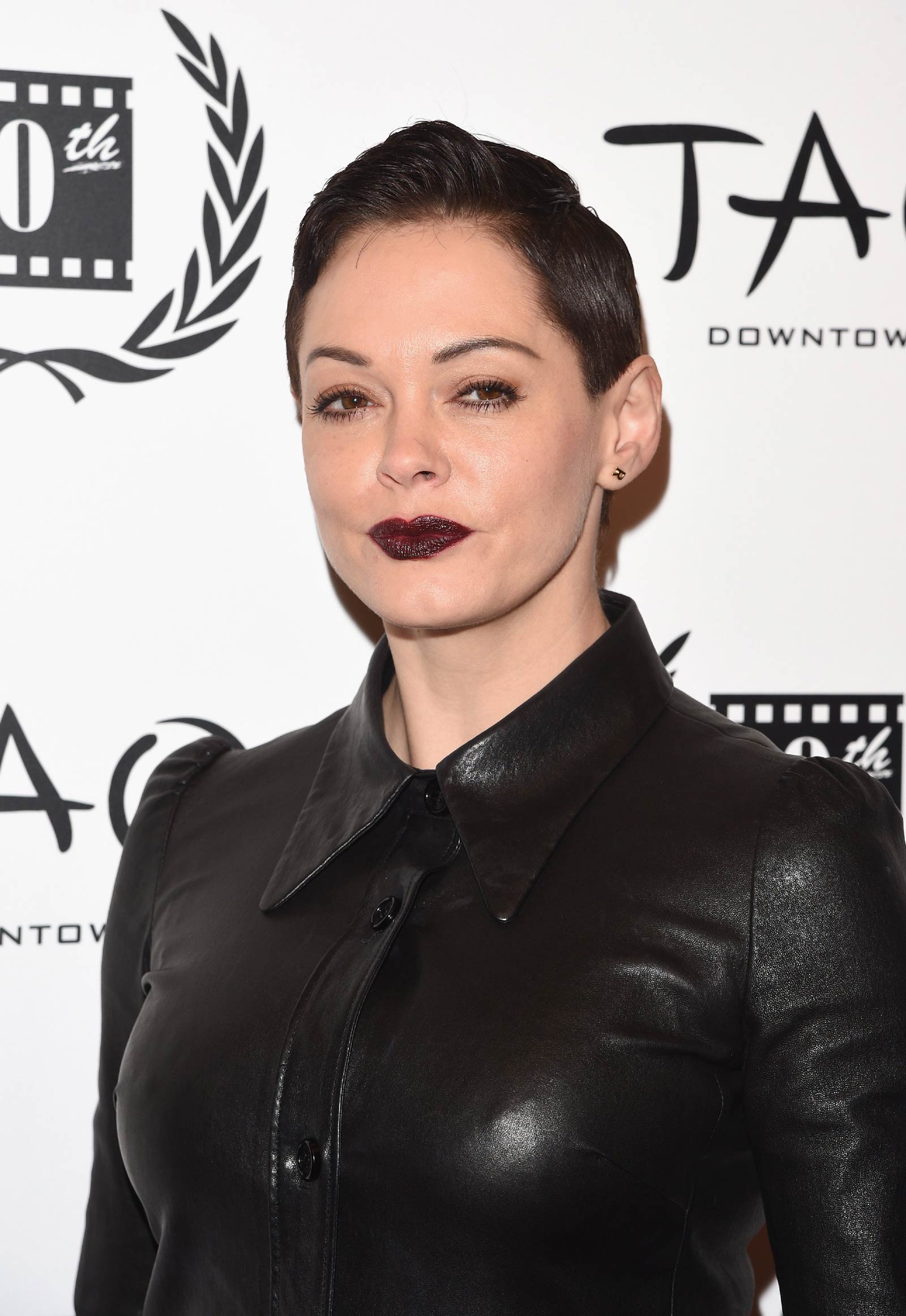 Rose McGowan attends NY Film Critics Circle Awards