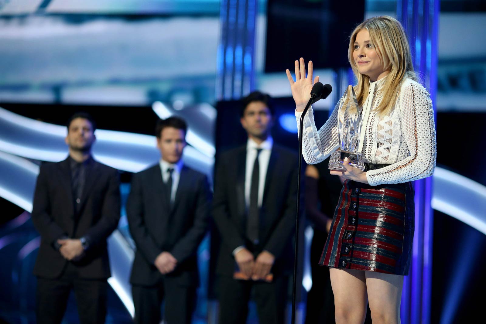 Chloe Moretz attends 2015 People’s Choice Awards