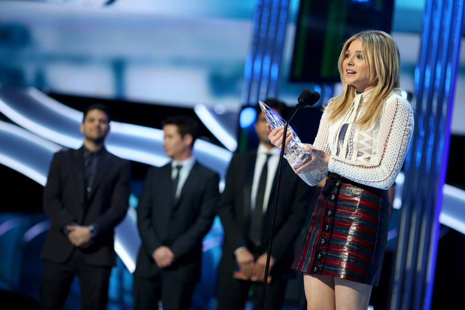 Chloe Moretz attends 2015 People’s Choice Awards