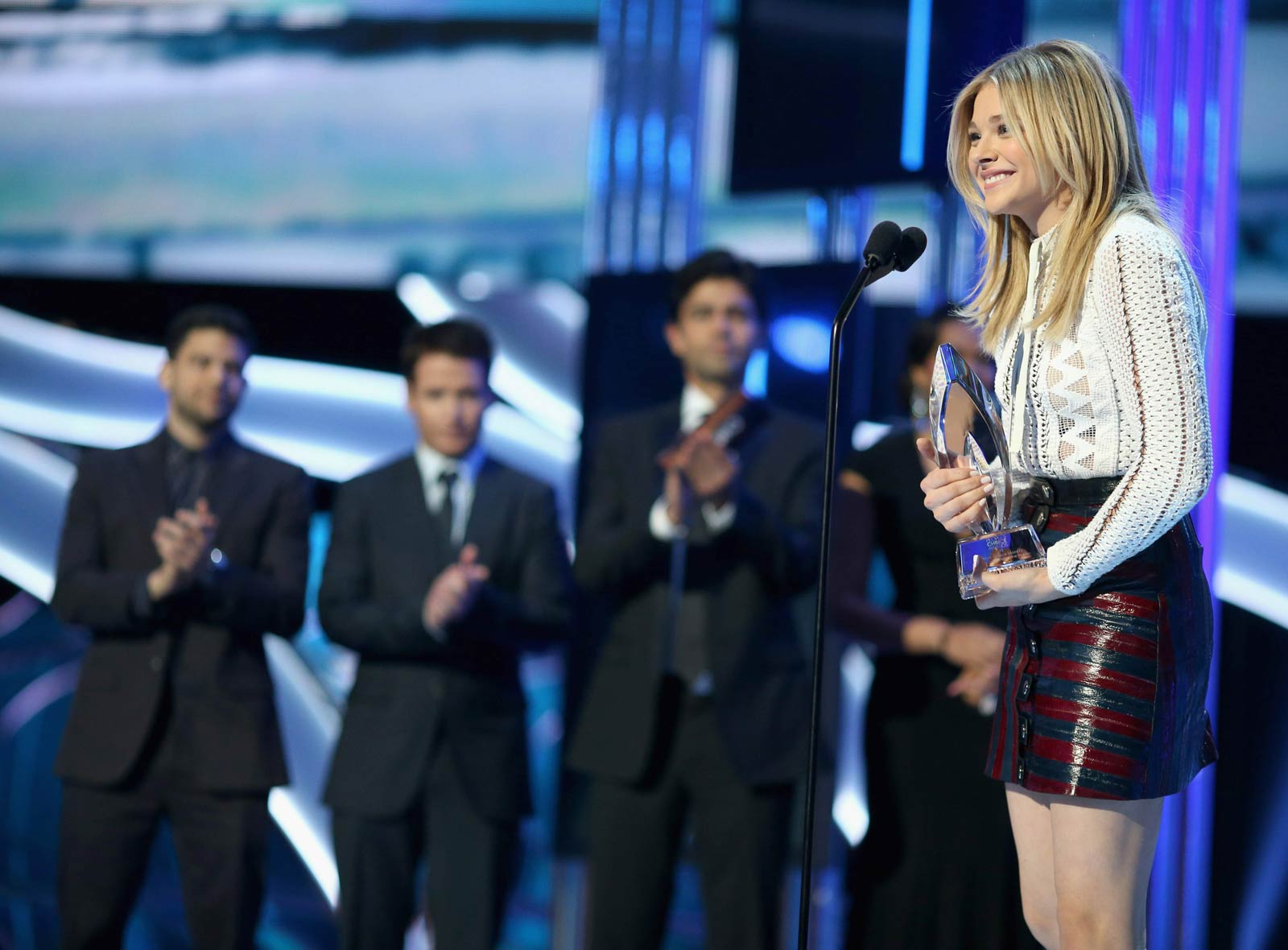 Chloe Moretz attends 2015 People’s Choice Awards
