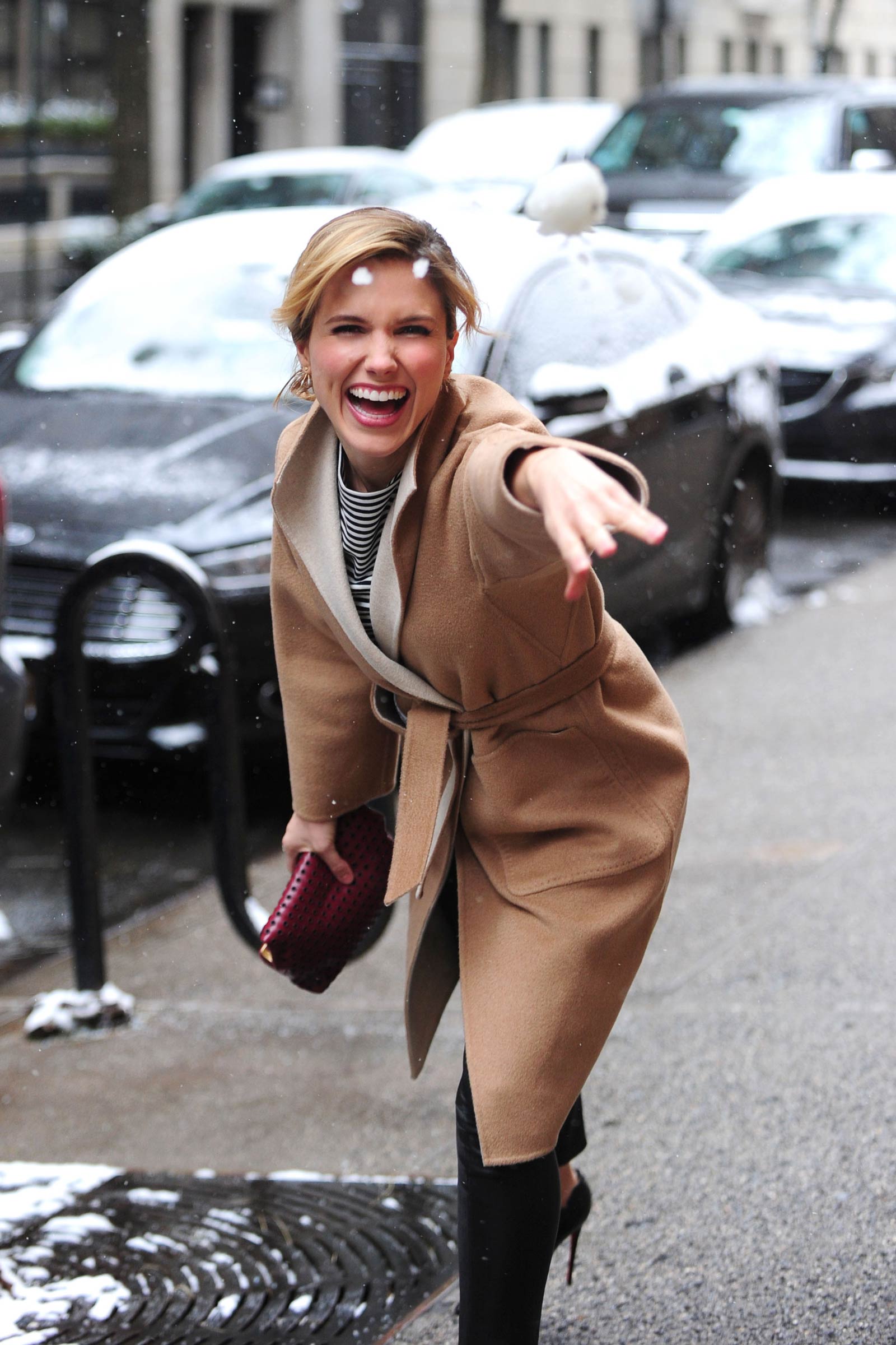 Sophia Bush out in New York City