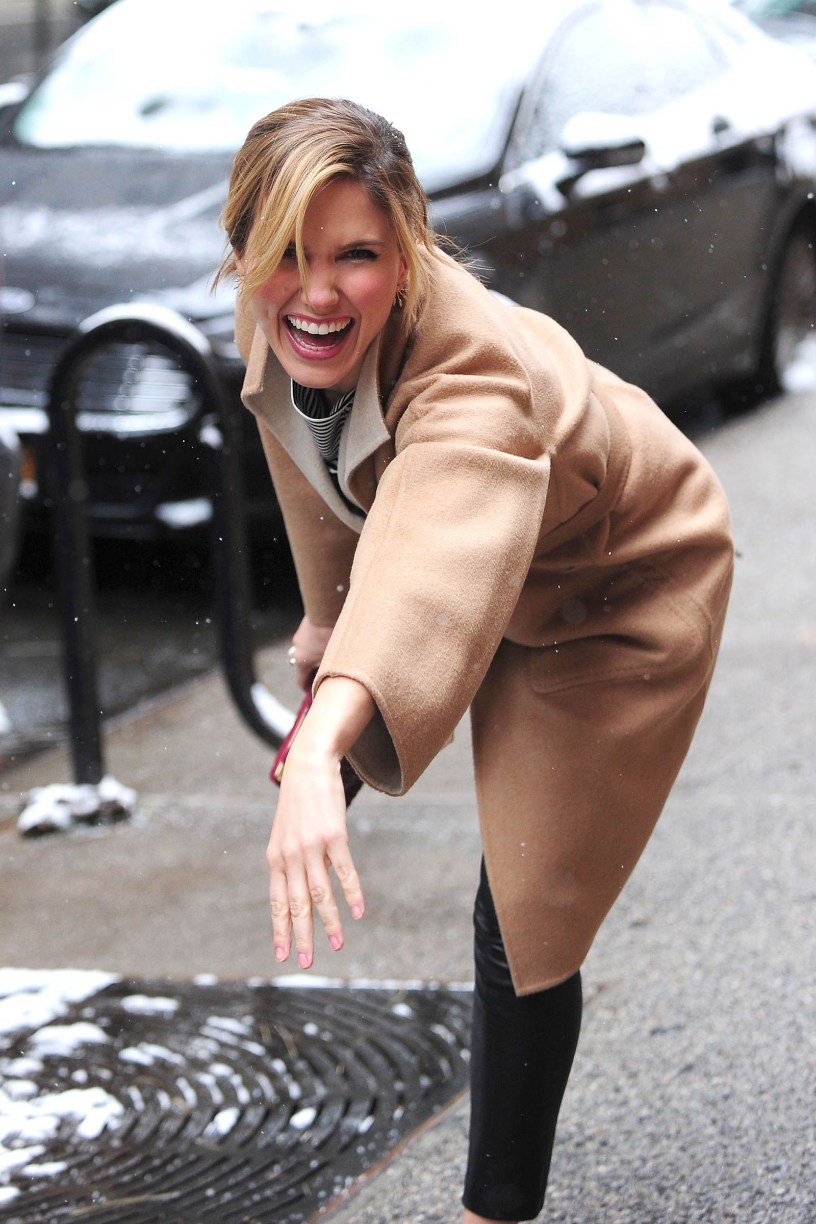 Sophia Bush out in New York City