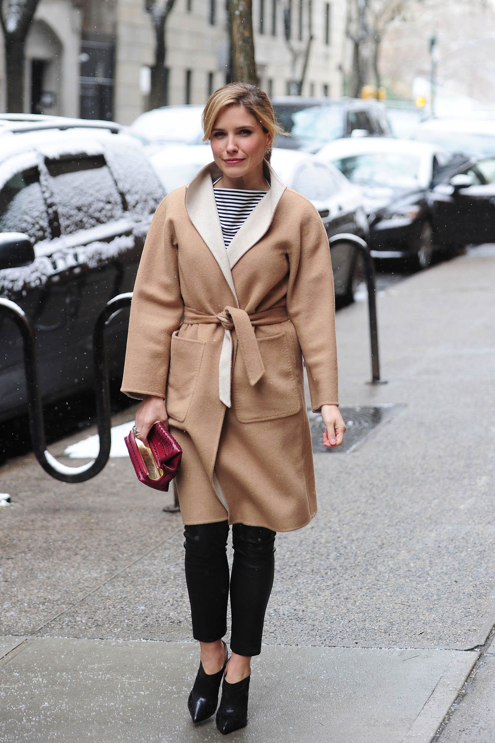 Sophia Bush out in New York City