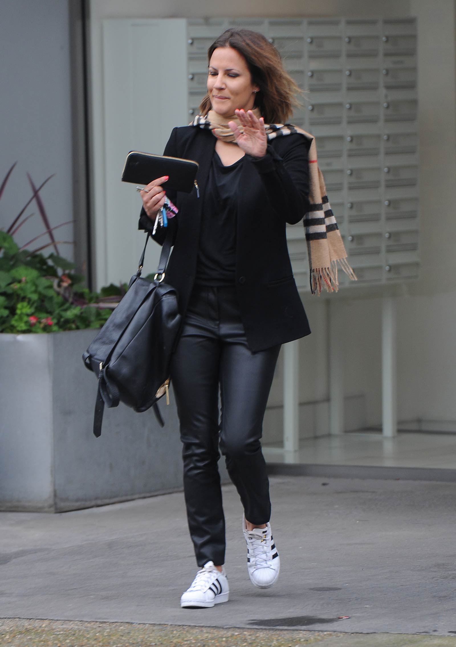 Caroline Flack at Rehearsal studios in West London