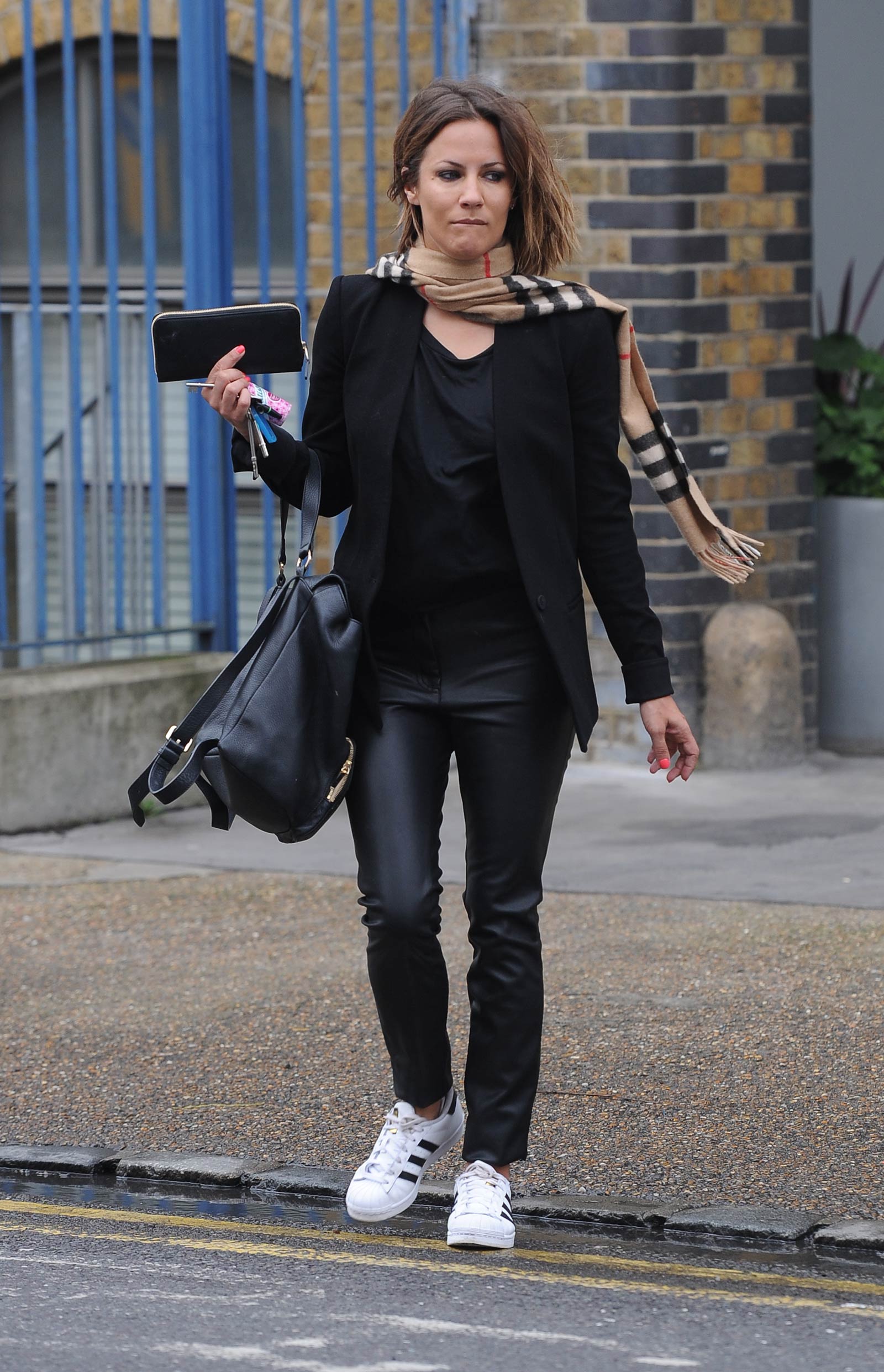 Caroline Flack at Rehearsal studios in West London