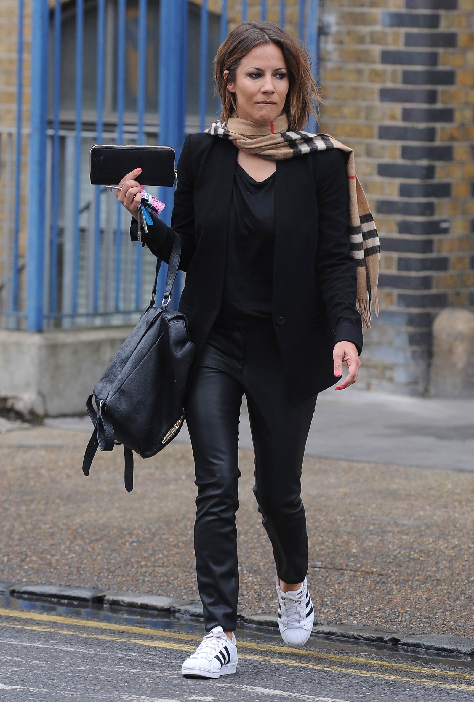 Caroline Flack at Rehearsal studios in West London