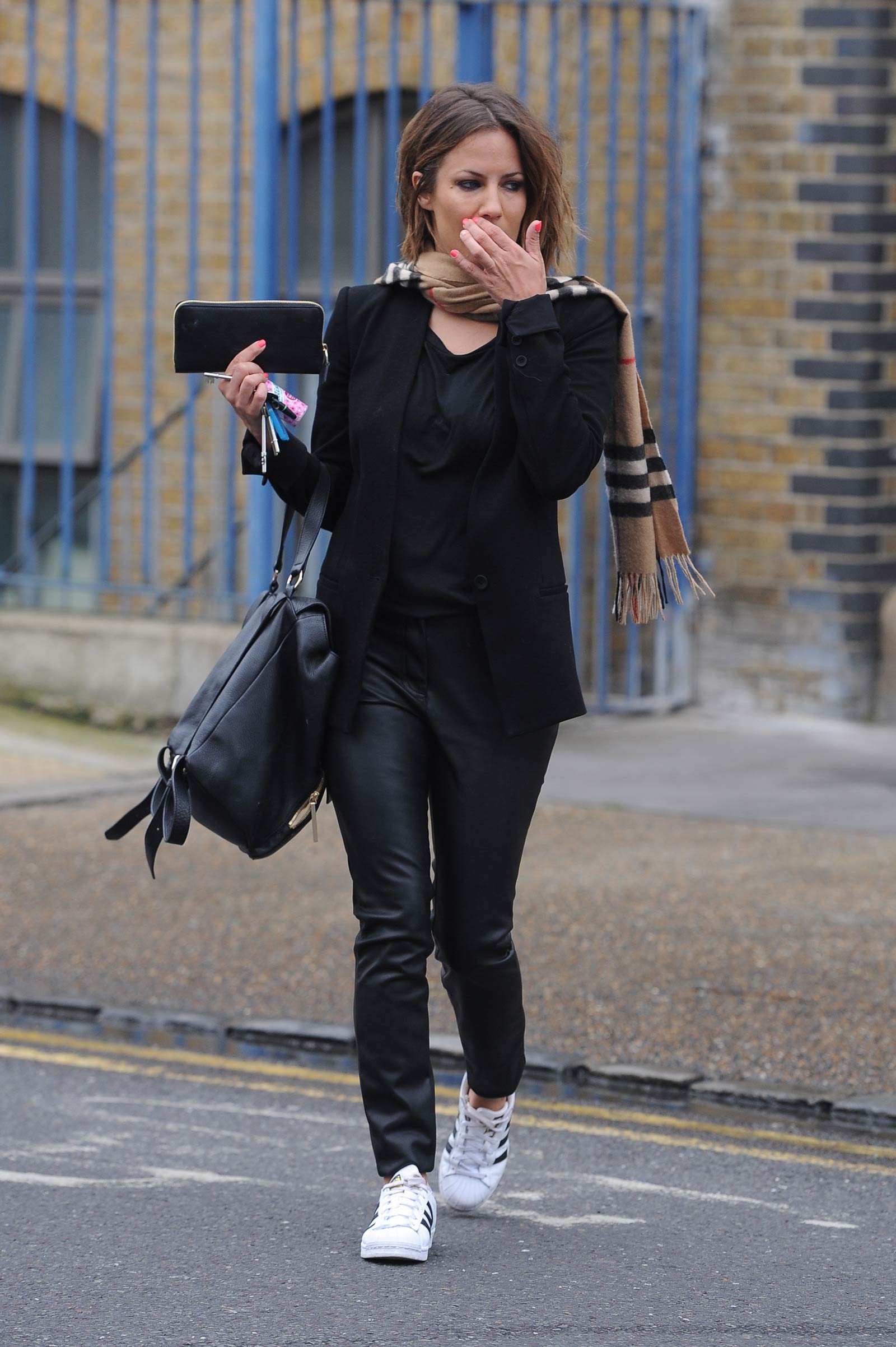 Caroline Flack at Rehearsal studios in West London